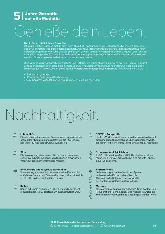 Seat Ibiza von 4. Februar bis 26. Jänner 2026 - Flugblätt seite  21