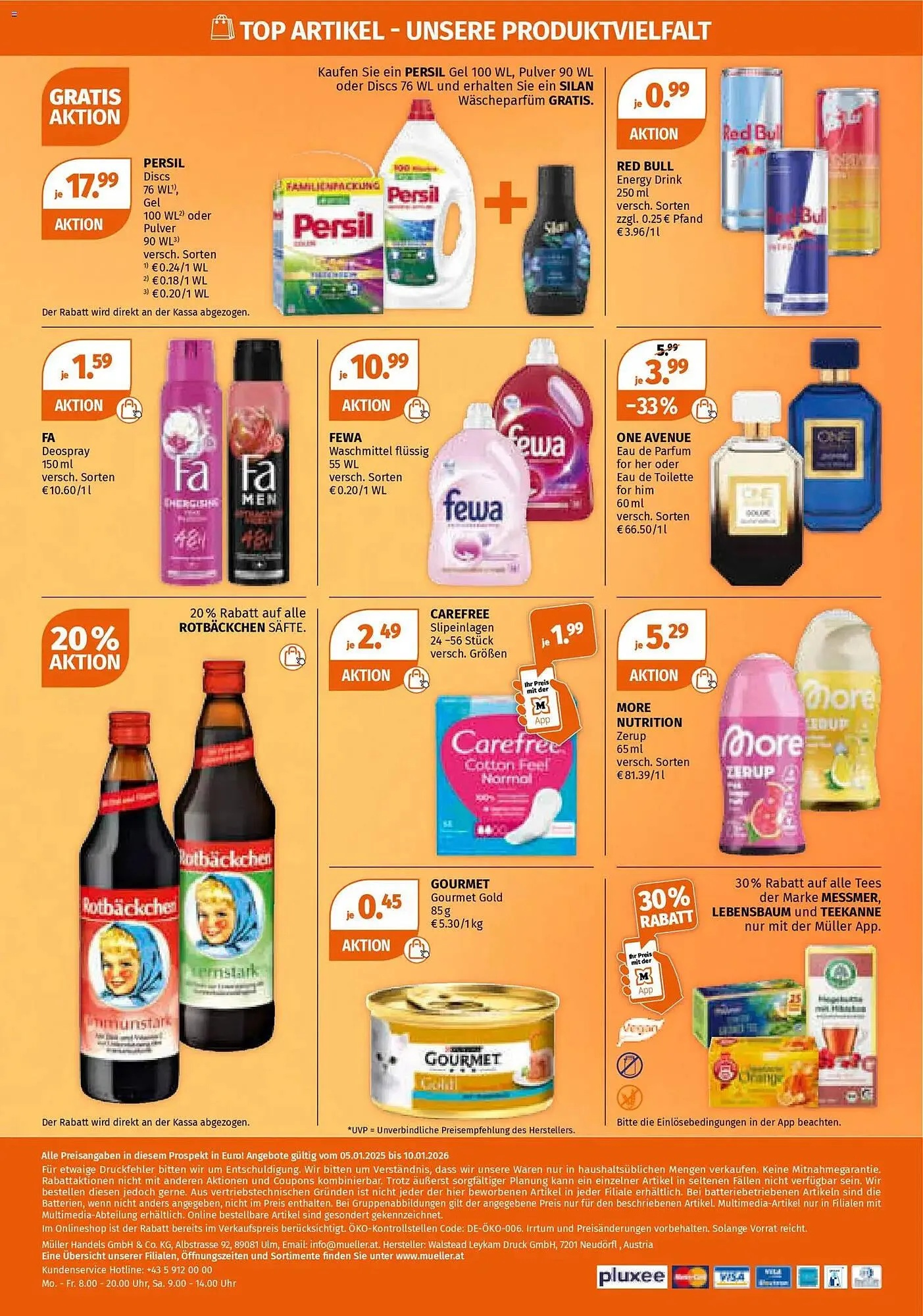 Müller Flugblatt von 5. Jänner bis 10. Jänner 2026 - Flugblätt seite  27