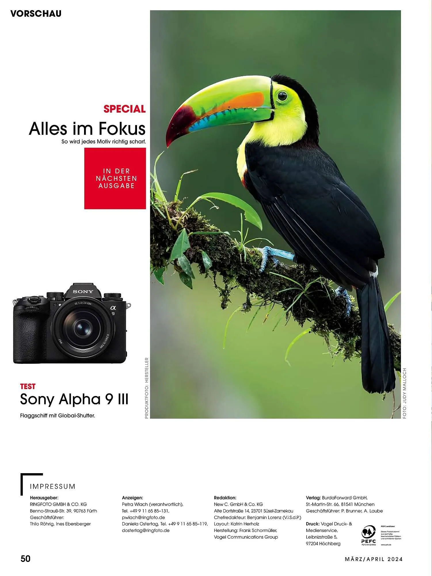 RINGFOTO Flugblatt von 1. März bis 30. April 2024 - Flugblätt seite  50