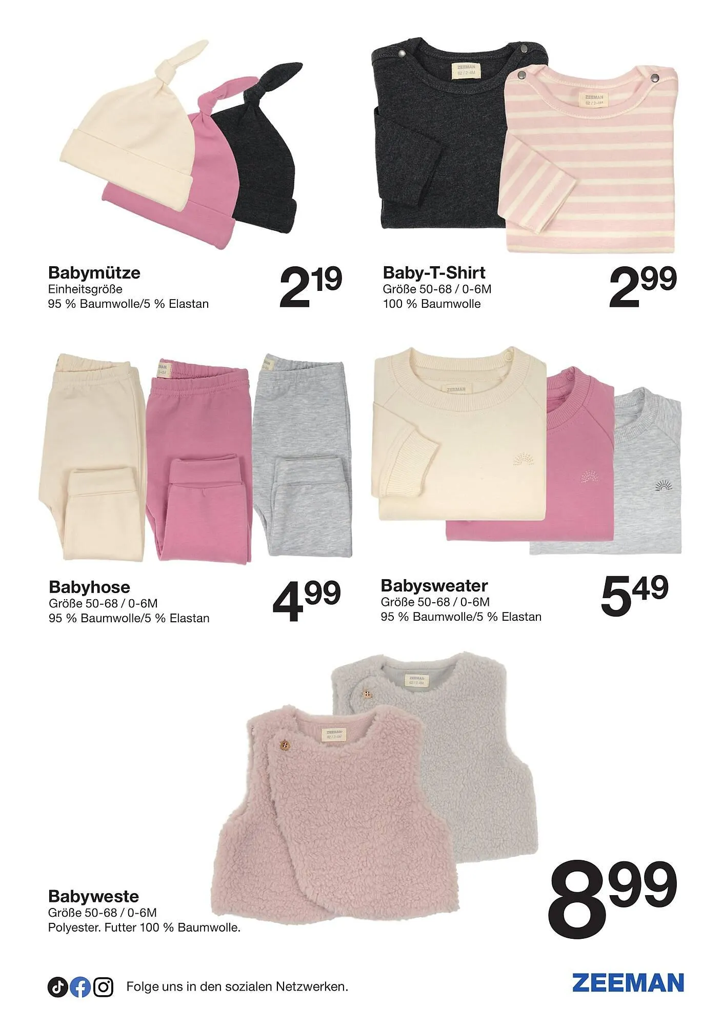 Zeeman Prospekt von 27. Dezember bis 9. Jänner 2026 - Flugblätt seite  13