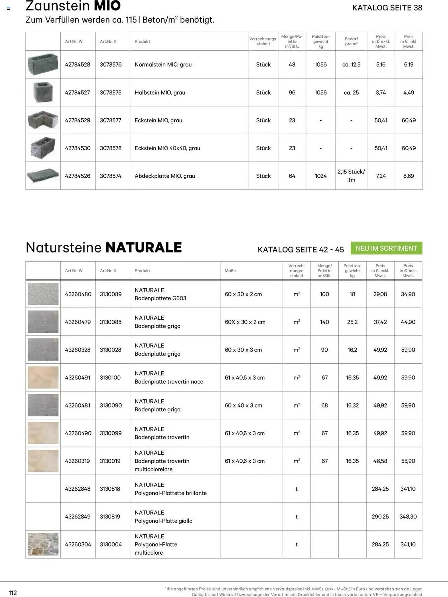 Lagerhaus Flugblatt von 8. Jänner bis 31. Dezember 2025 - Flugblätt seite  112