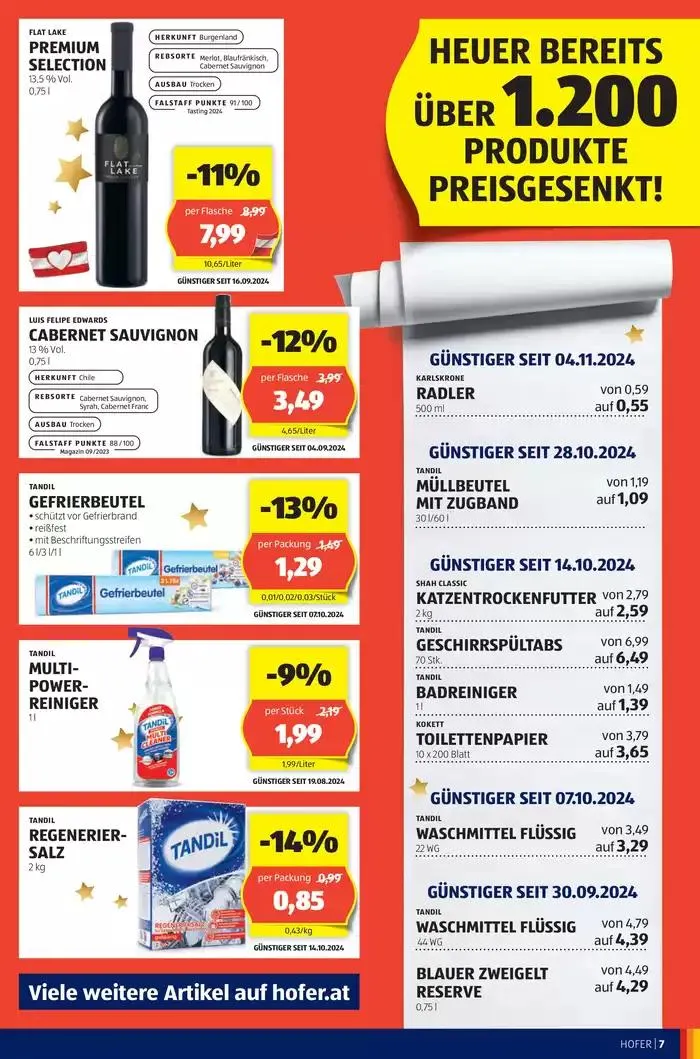 Blättern Sie online im HOFER Flugblatt von 27. November bis 11. Dezember 2024 - Flugblätt seite 9