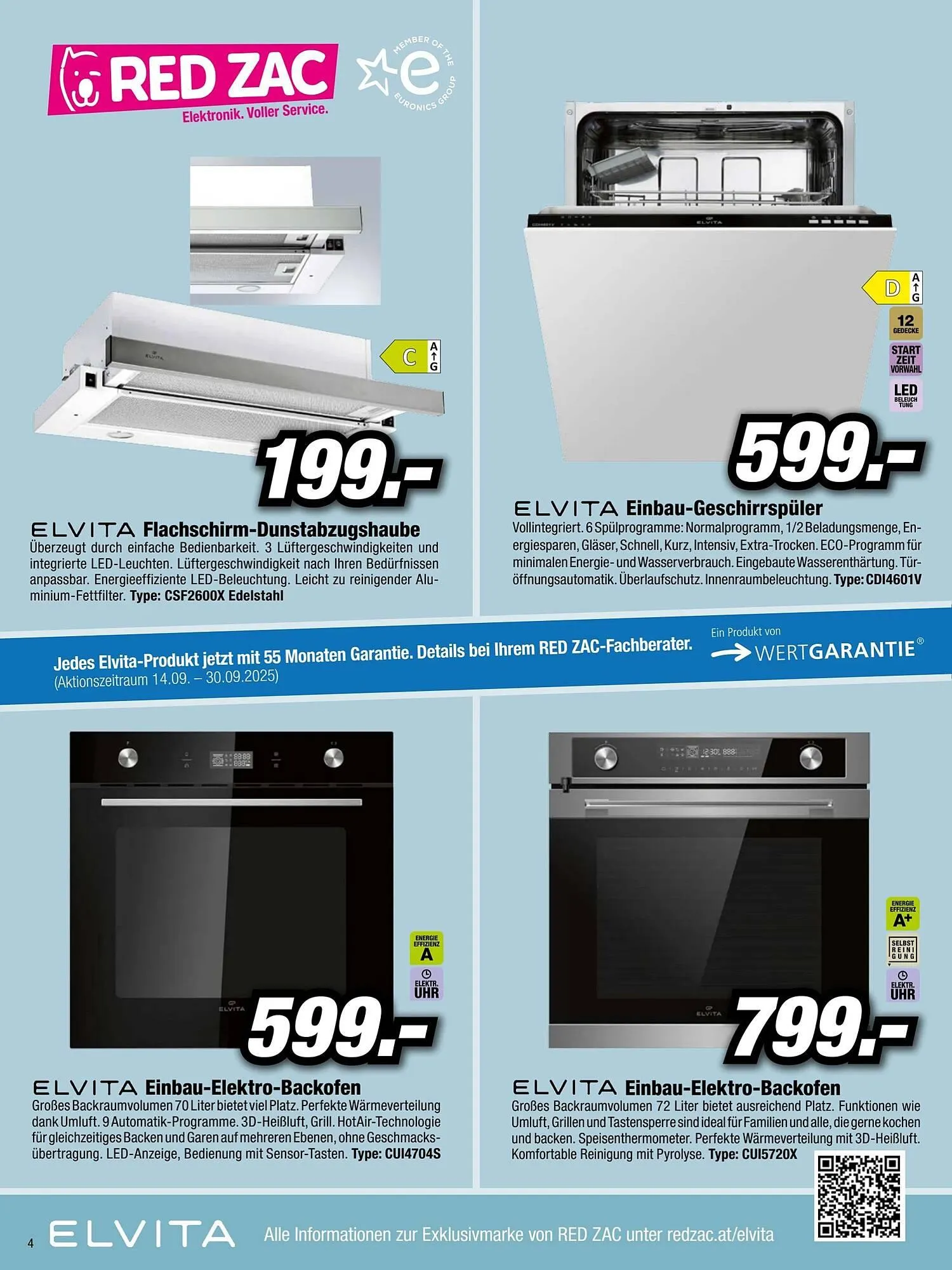 Red Zac Flugblatt von 14. September bis 31. März 2026 - Flugblätt seite  4