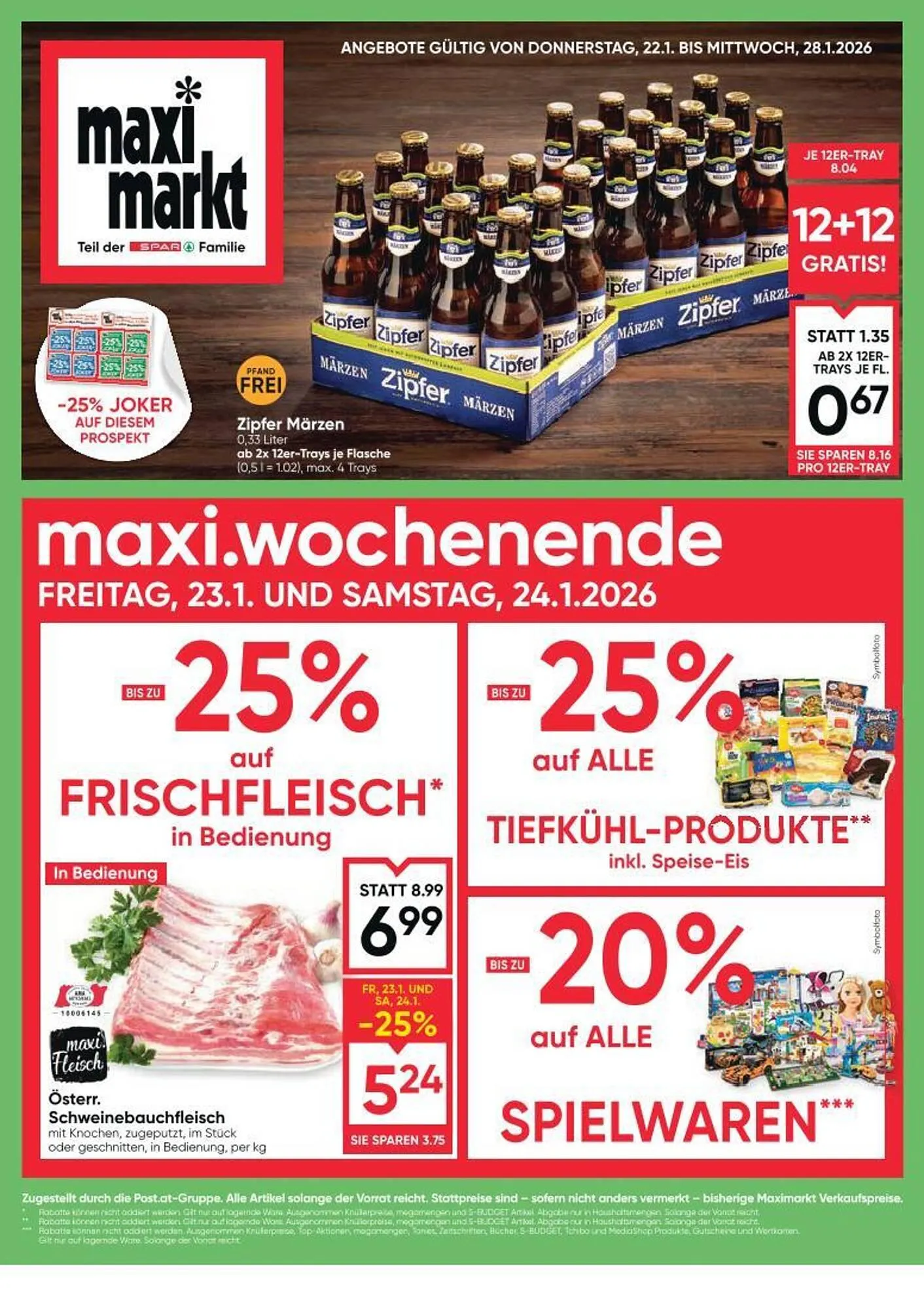 Maximarkt Flugblatt - 1