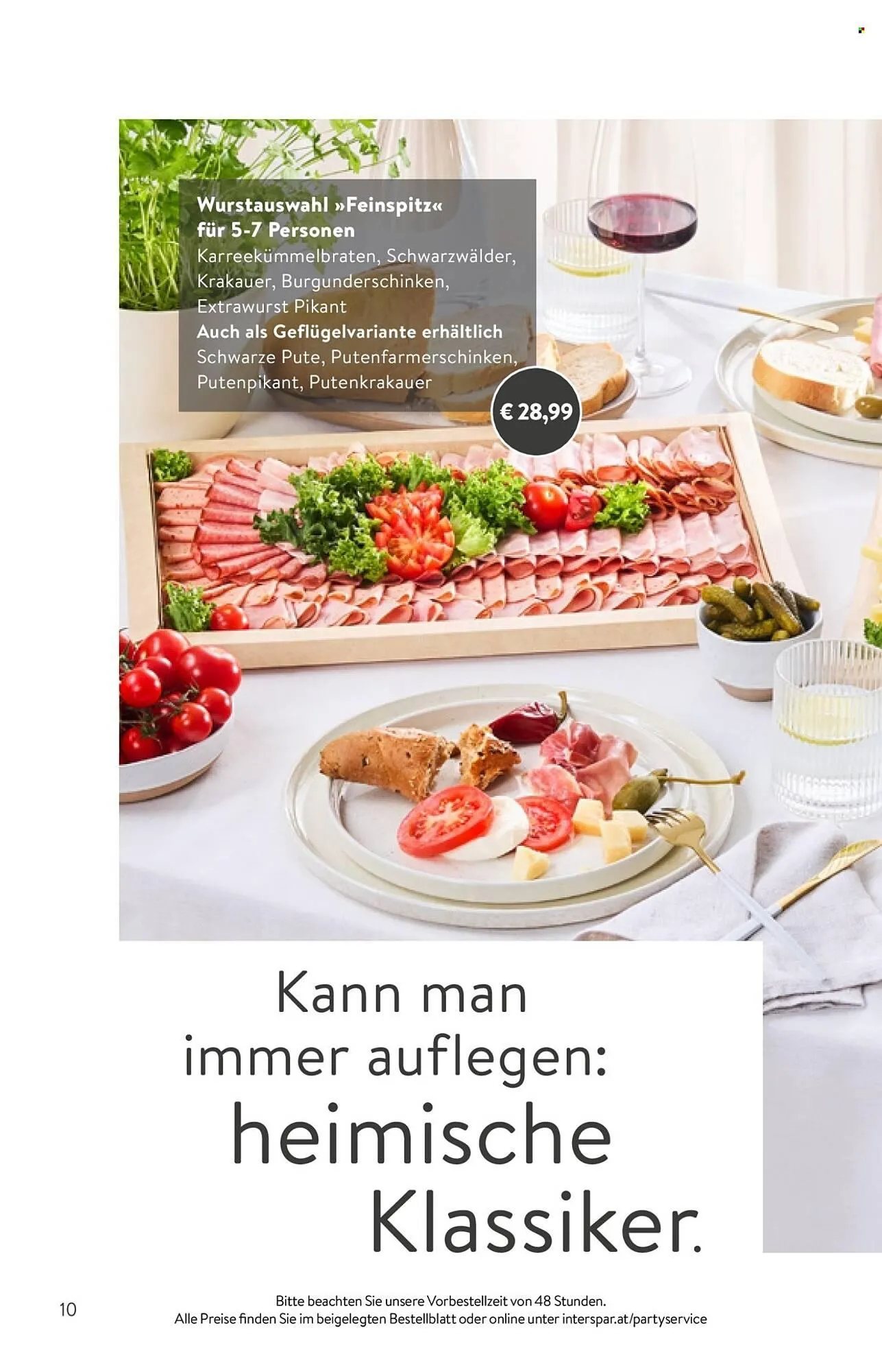 Interspar Flugblatt von 13. Oktober bis 3. Dezember 2025 - Flugblätt seite  10