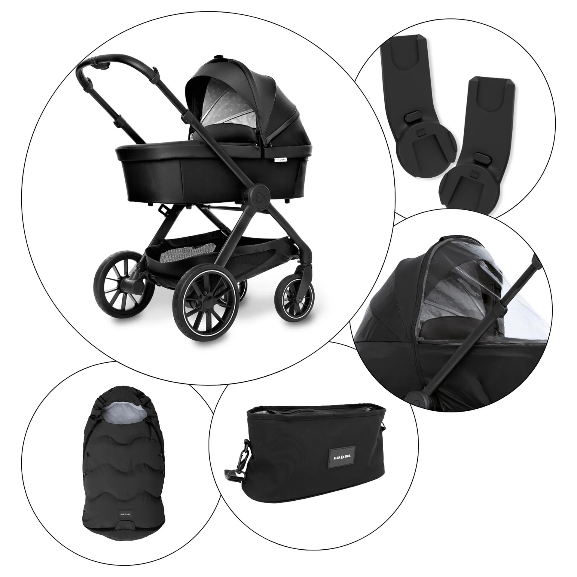 Elsa & Emil Starter-Set Gorillaschwarz