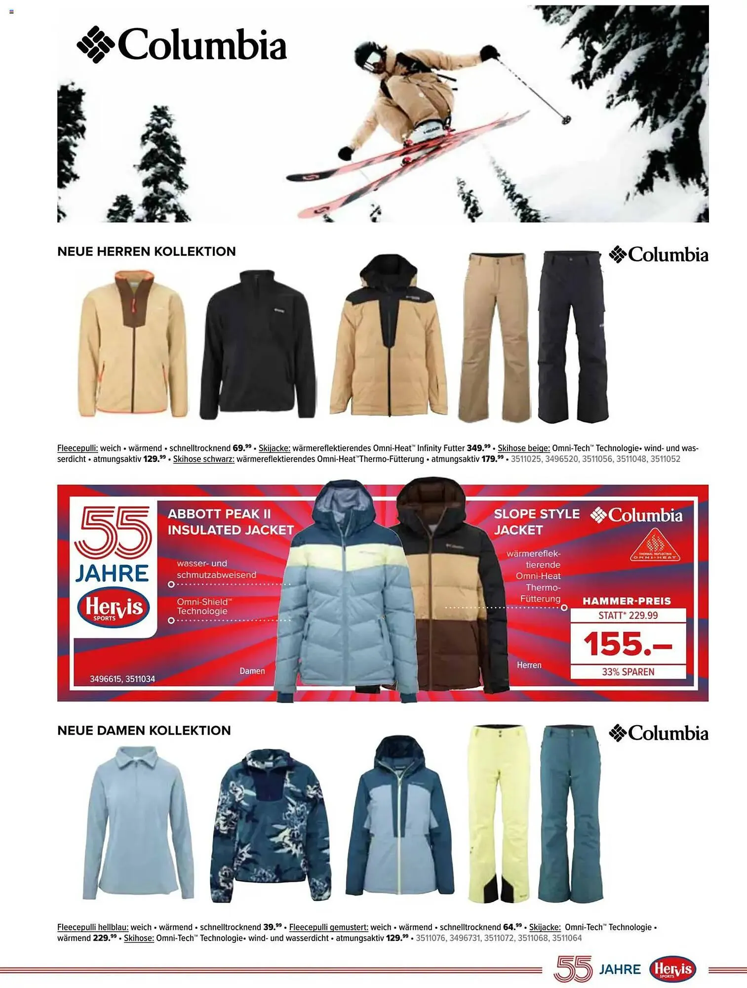 Hervis Flugblatt von 4. November bis 16. November 2025 - Flugblätt seite 5