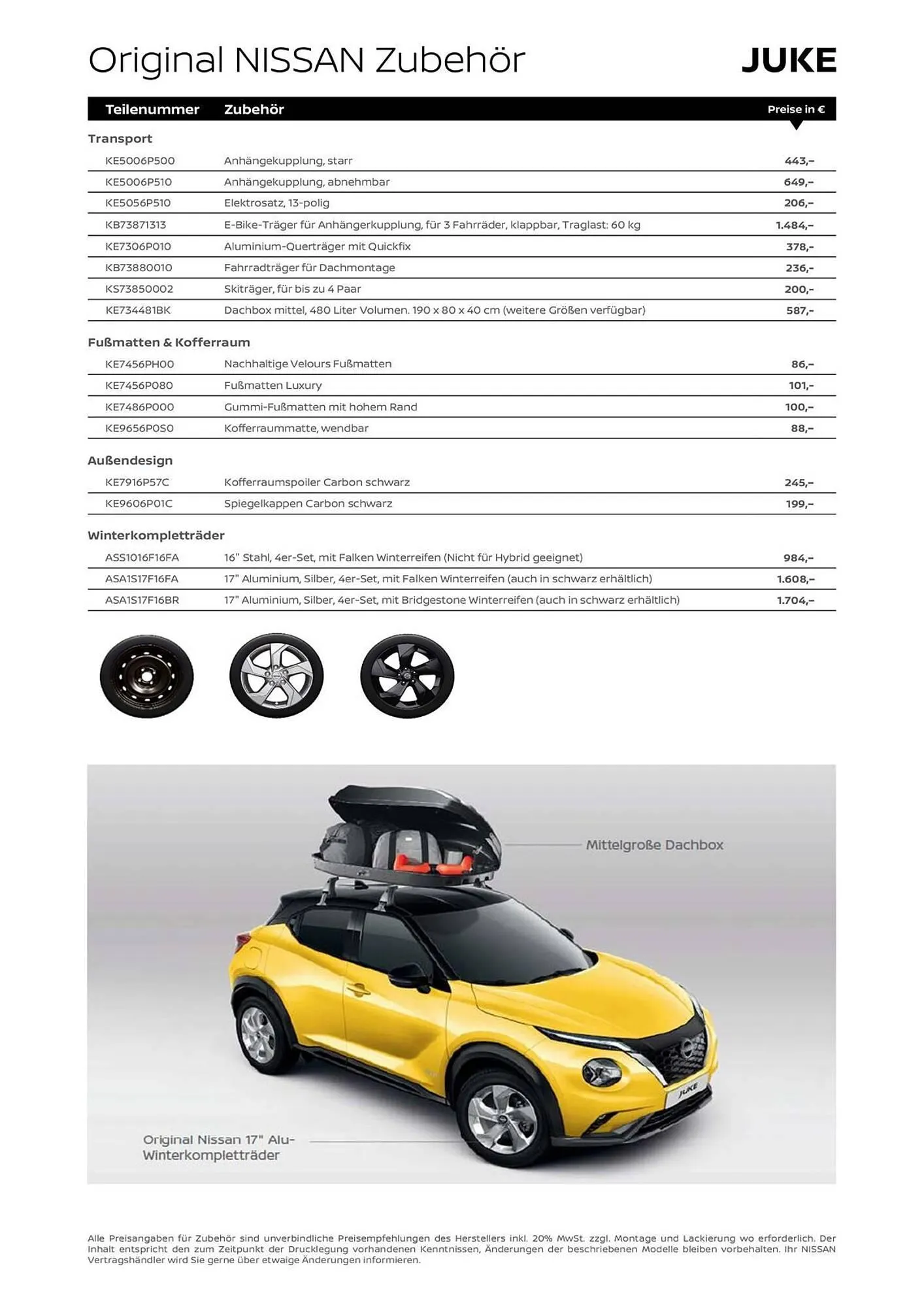 Nissan Flugblatt von 1. September bis 12. Jänner 2026 - Flugblätt seite  7