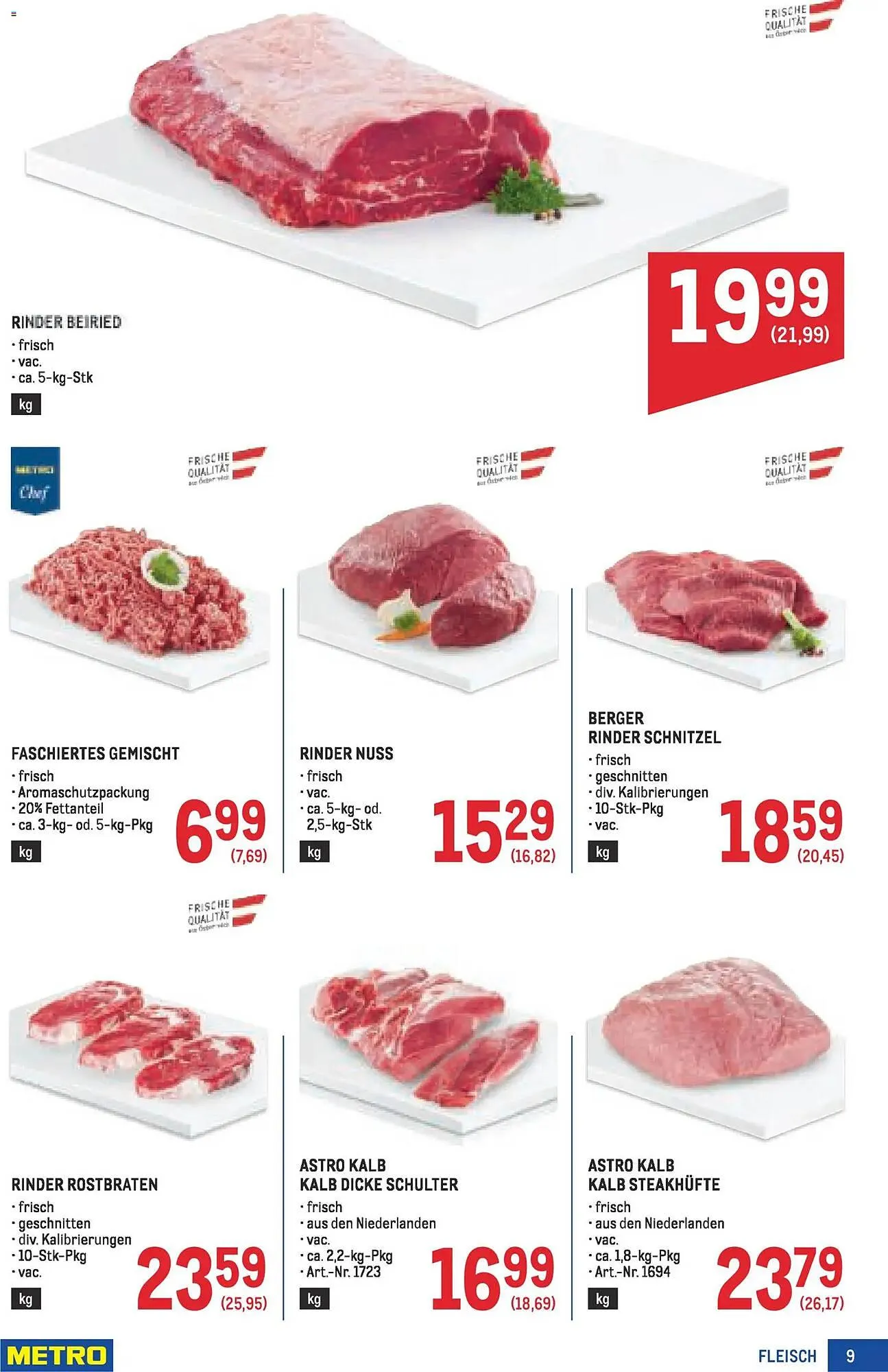 Metro Flugblatt von 22. Jänner bis 4. Februar 2026 - Flugblätt seite  9