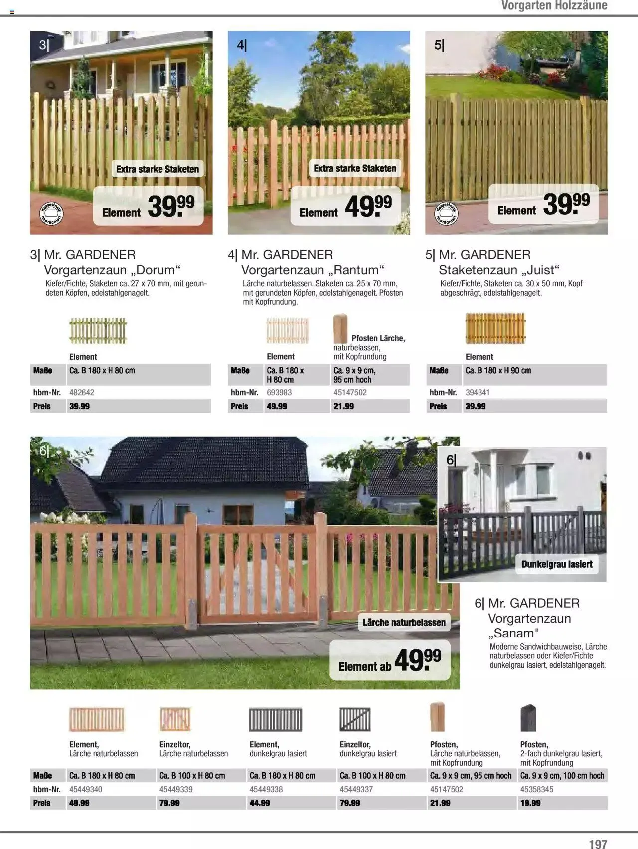 Hagebau Gartenjahr 2023 von 7. März bis 31. Dezember 2023 - Flugblätt seite  197