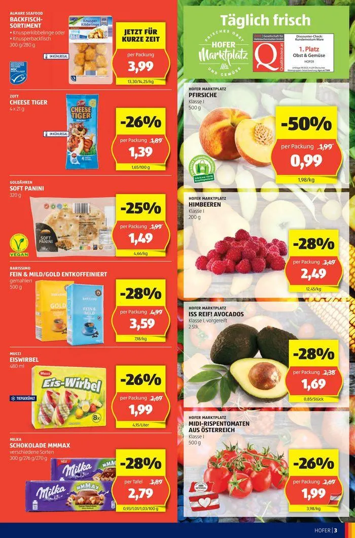 Blättern Sie online im HOFER Flugblatt von 22. Mai bis 5. Juni 2024 - Flugblätt seite 5