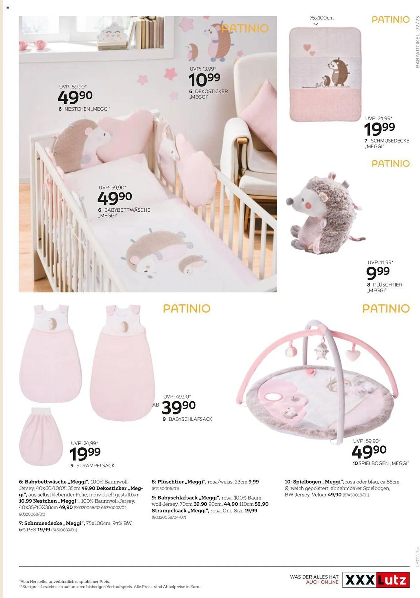 XXXLutz Flugblatt von 18. April bis 31. Dezember 2023 - Flugblätt seite 73