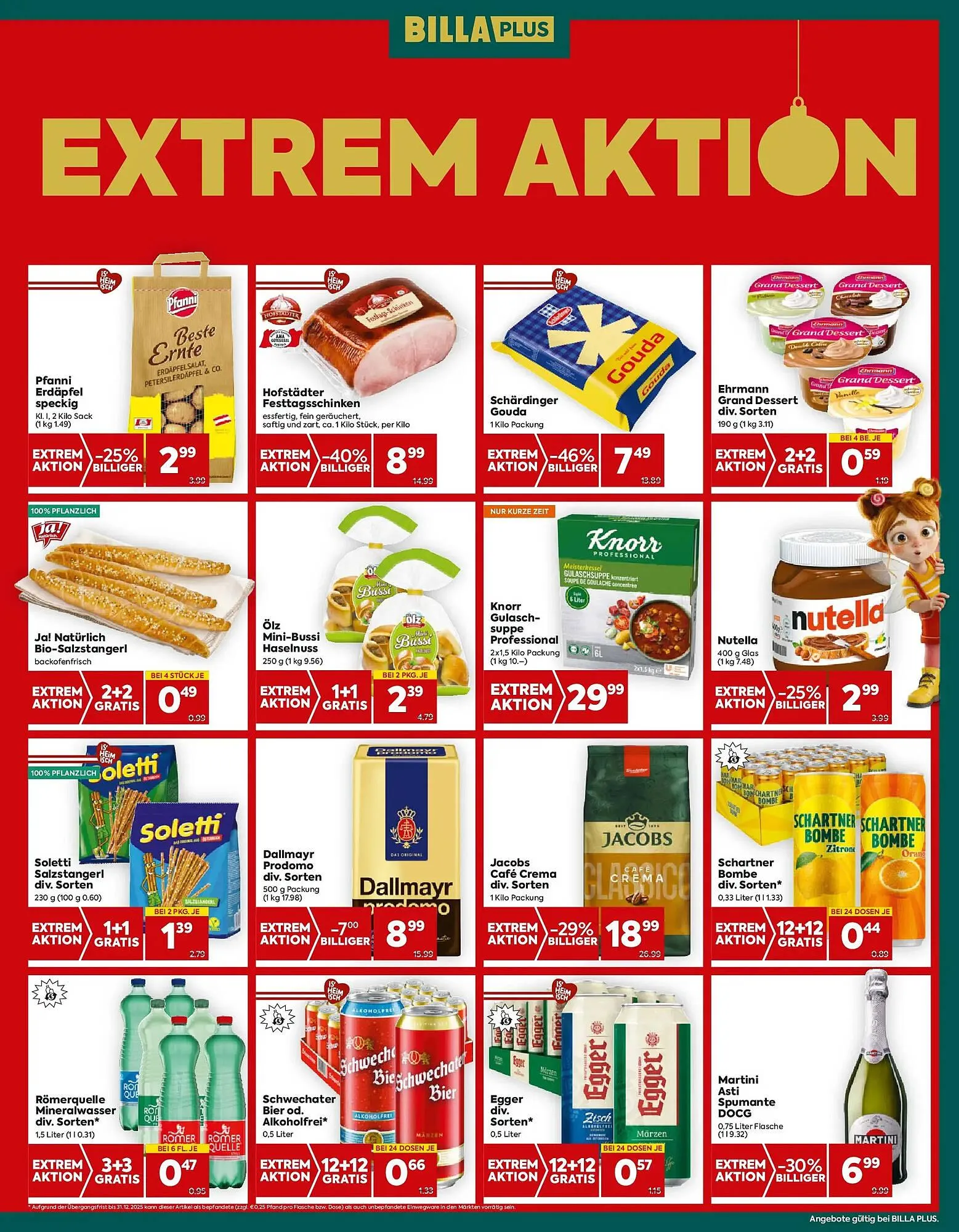 Billa Flugblatt von 11. Dezember bis 17. Dezember 2025 - Flugblätt seite 3