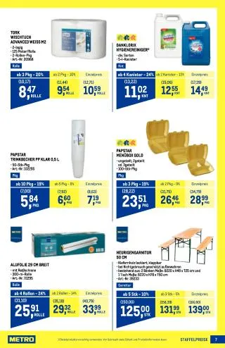 METRO Flugblatt - Metro profi von 20. August bis 2. September 2026 - Flugblätt seite 7
