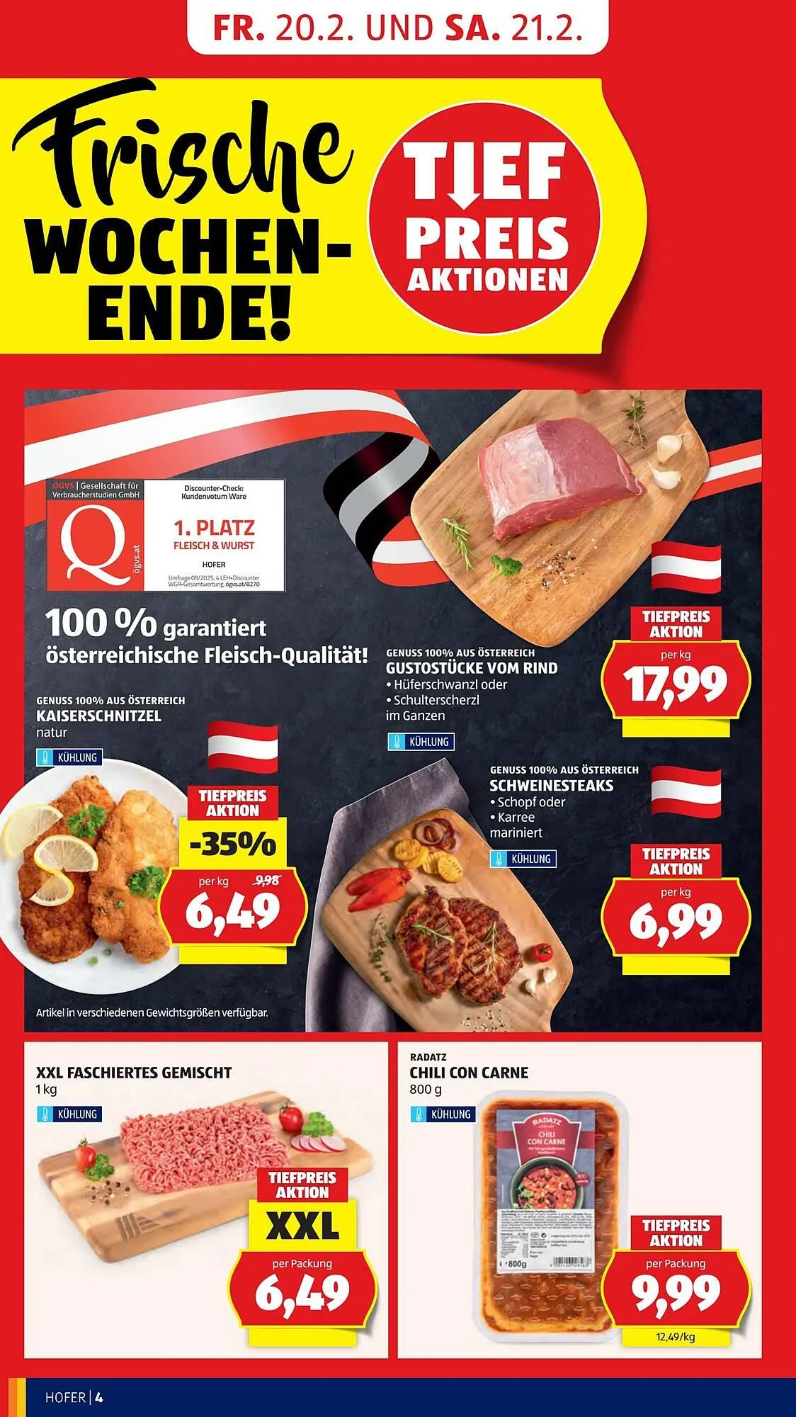 Hofer Flugblatt von 20. Februar bis 1. März 2026 - Flugblätt seite  6