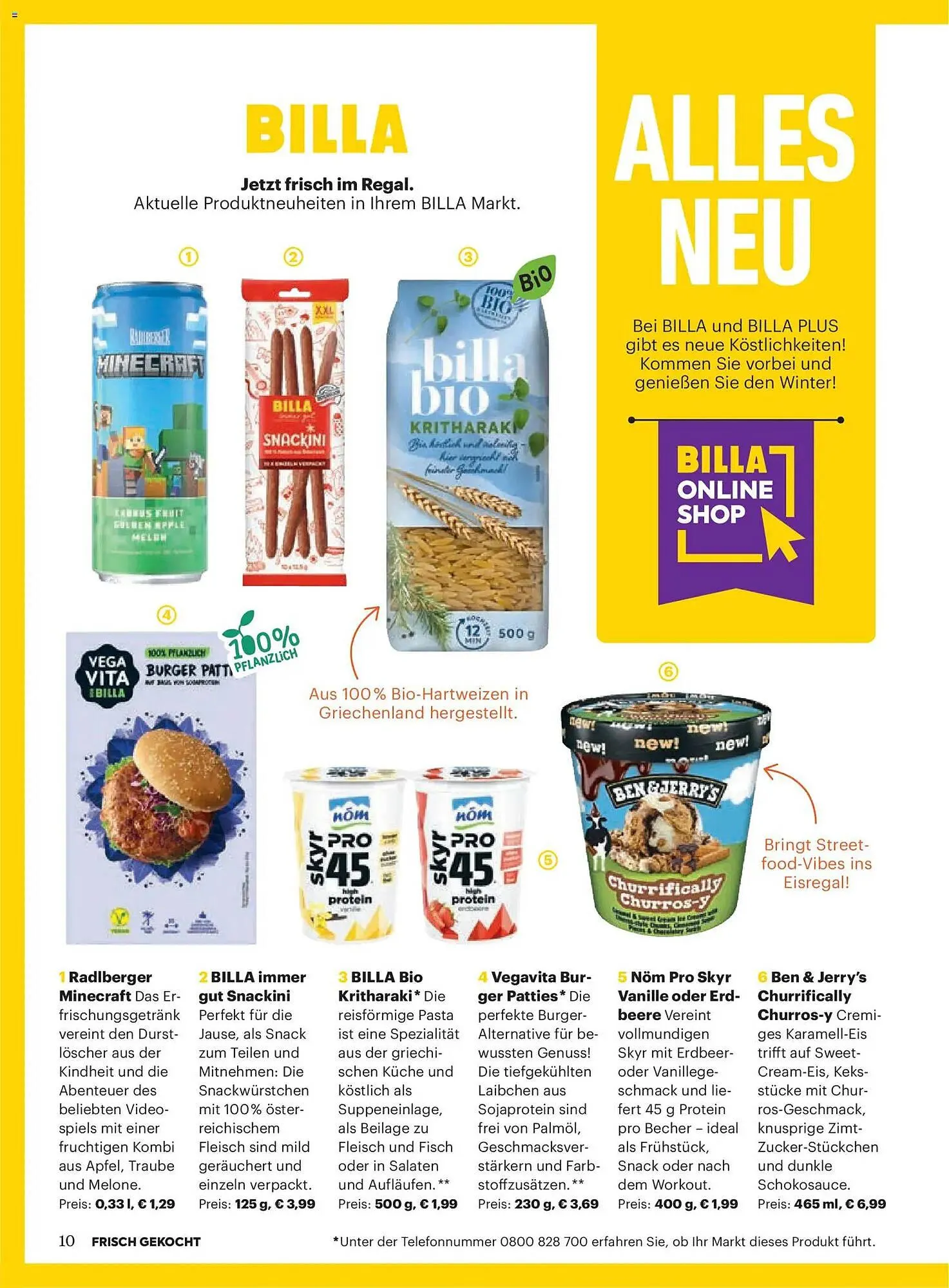 Billa Flugblatt von 1. Jänner bis 28. Februar 2026 - Flugblätt seite  6