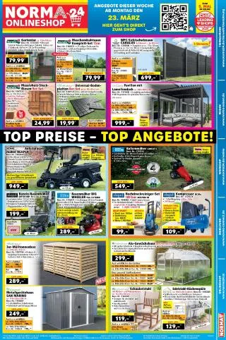 Norma Flugblatt von 23. März bis 29. März 2026 - Flugblätt seite 1