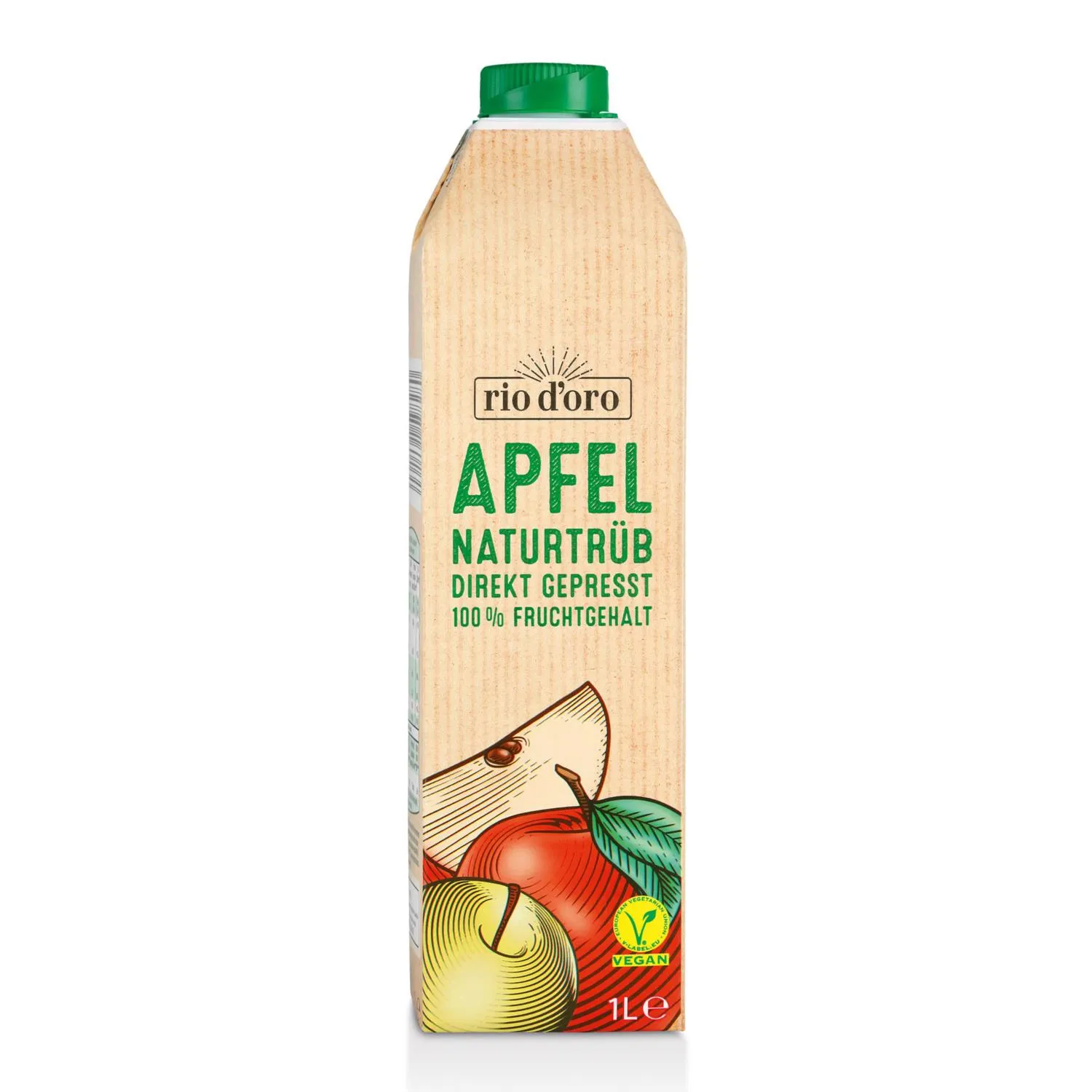 RIO D'ORO Saft naturtrüb, Apfel