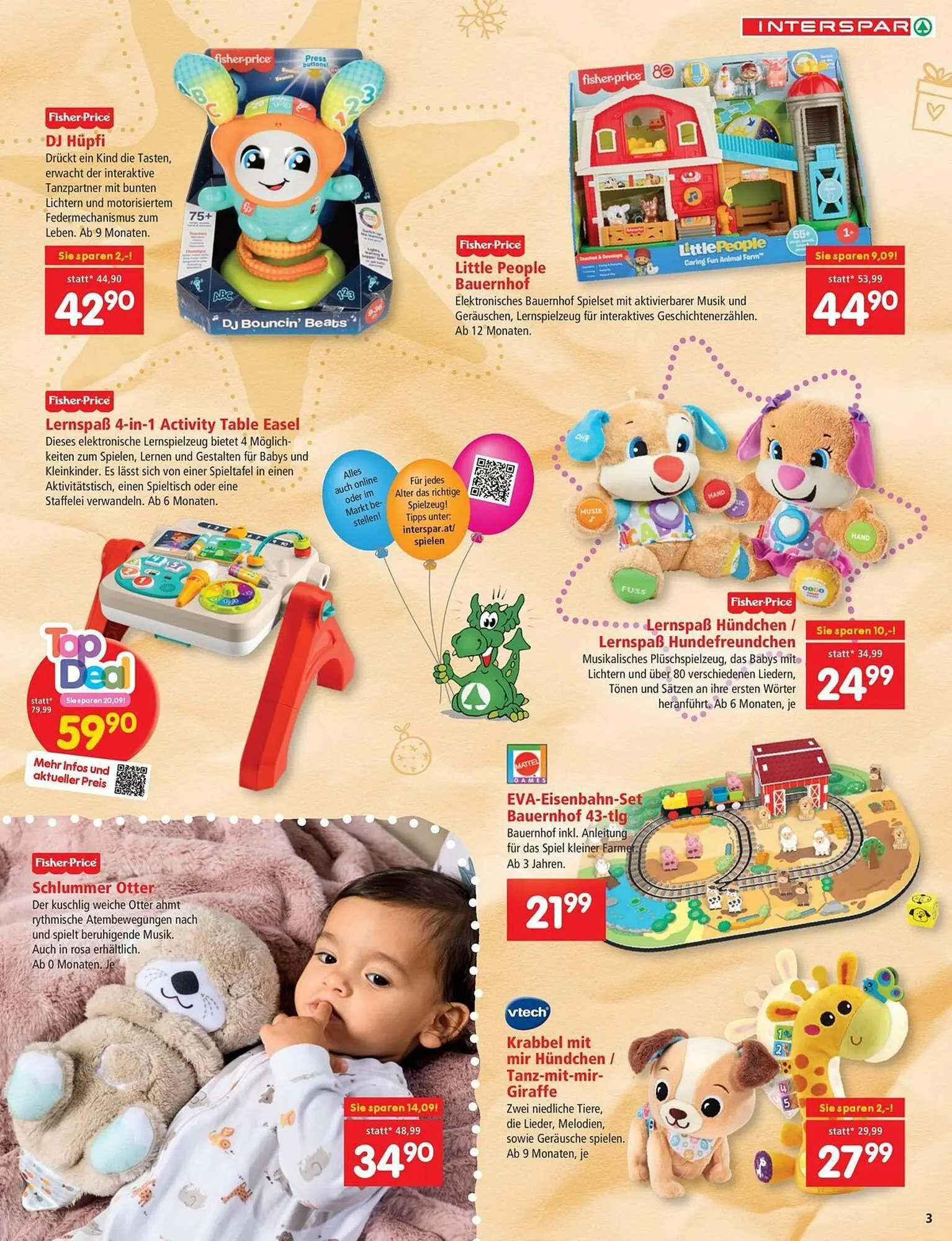 Interspar Flugblatt von 22. Oktober bis 15. Dezember 2025 - Flugblätt seite  3