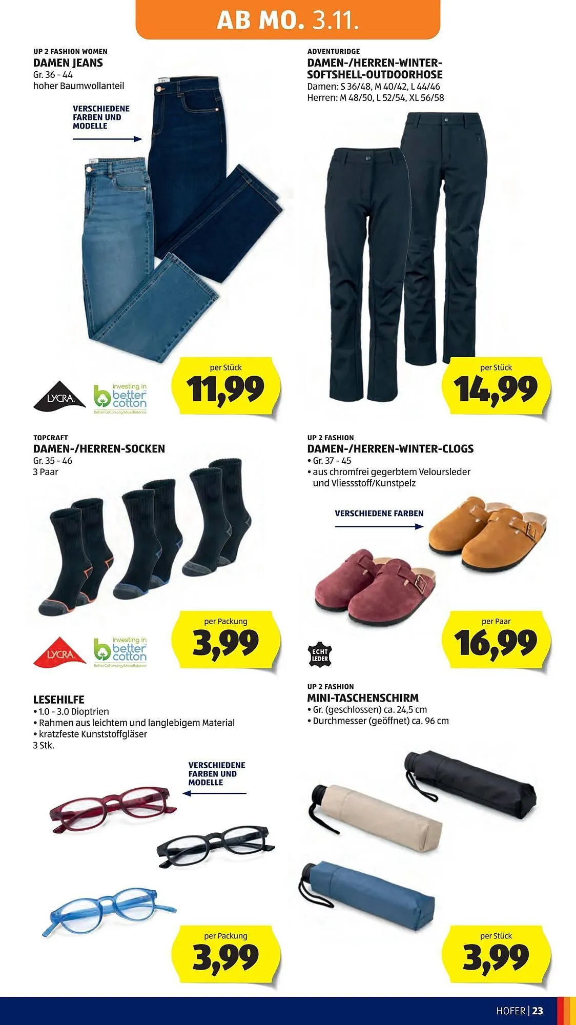 Hofer Flugblatt von 30. Oktober bis 6. November 2025 - Flugblätt seite 27