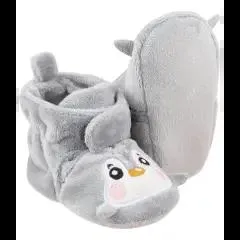 Süße Babyschuhe Teddykopf Baby, Klettverschluss