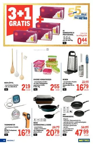METRO Flugblatt Food - Metro Profi von 3. September bis 16. September 2026 - Flugblätt seite  44