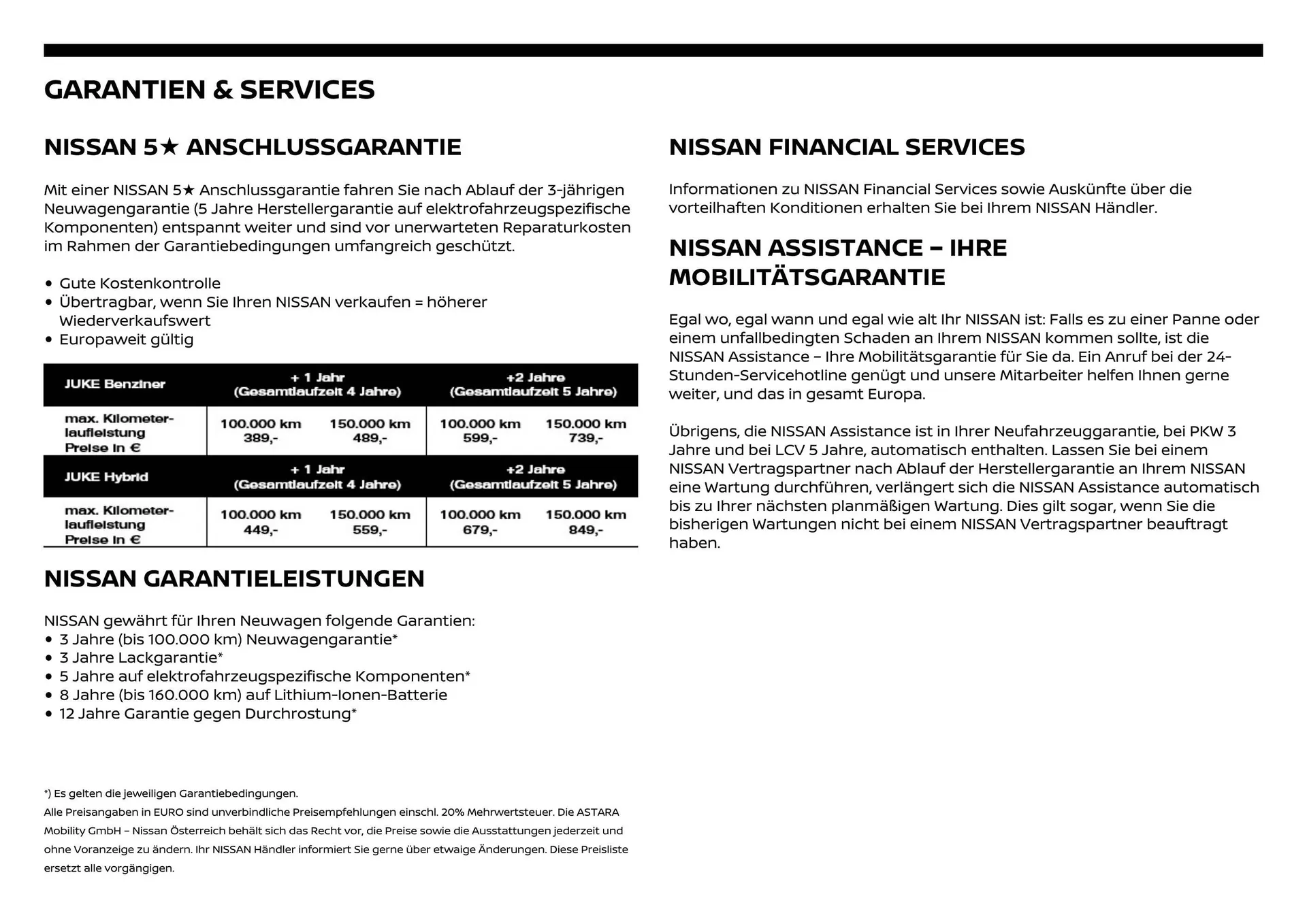 Nissan Flugblatt von 1. Dezember bis 6. Juli 2026 - Flugblätt seite  23