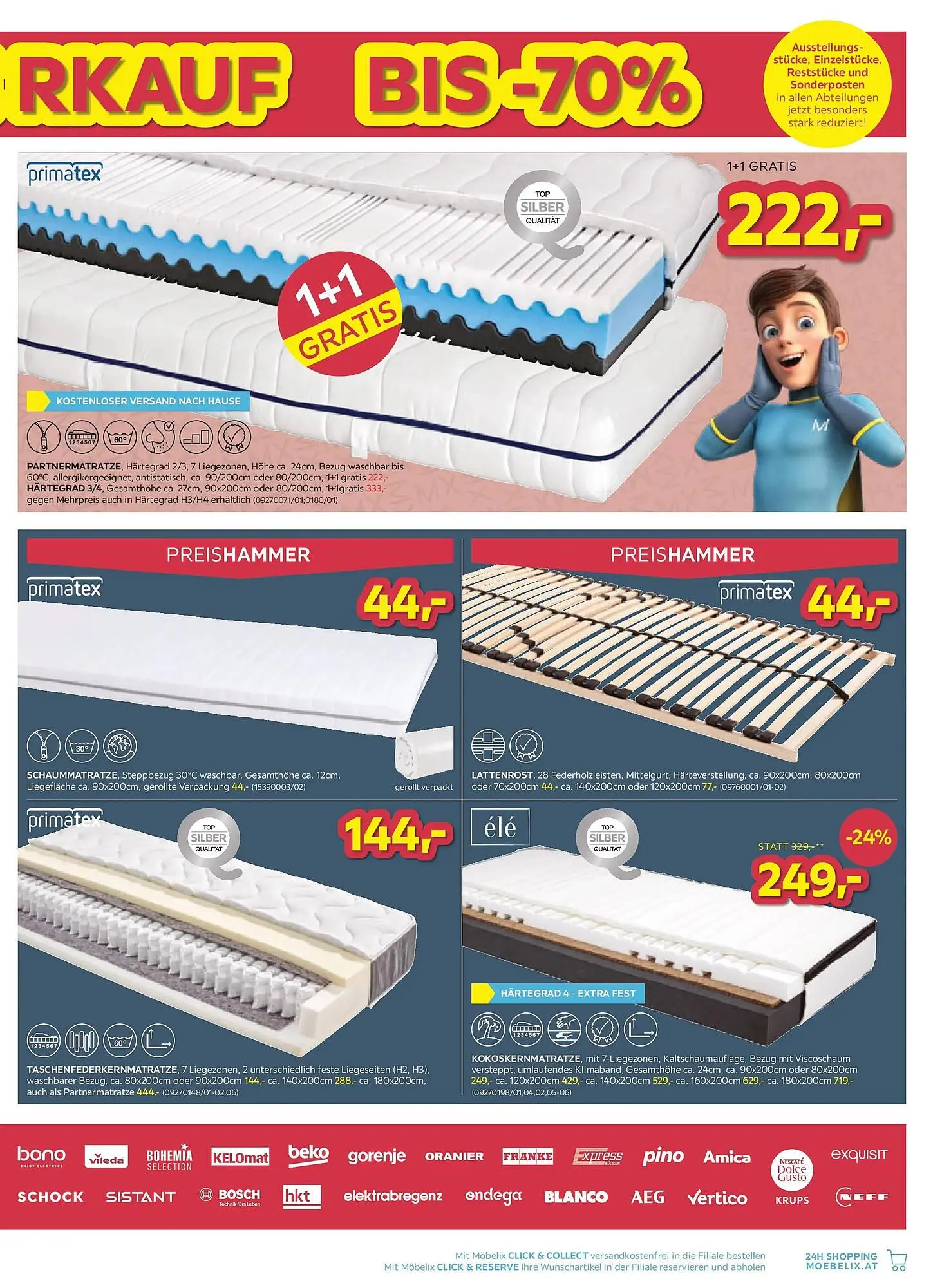 Möbelix Prospekt von 22. Dezember bis 5. Jänner 2026 - Flugblätt seite  7