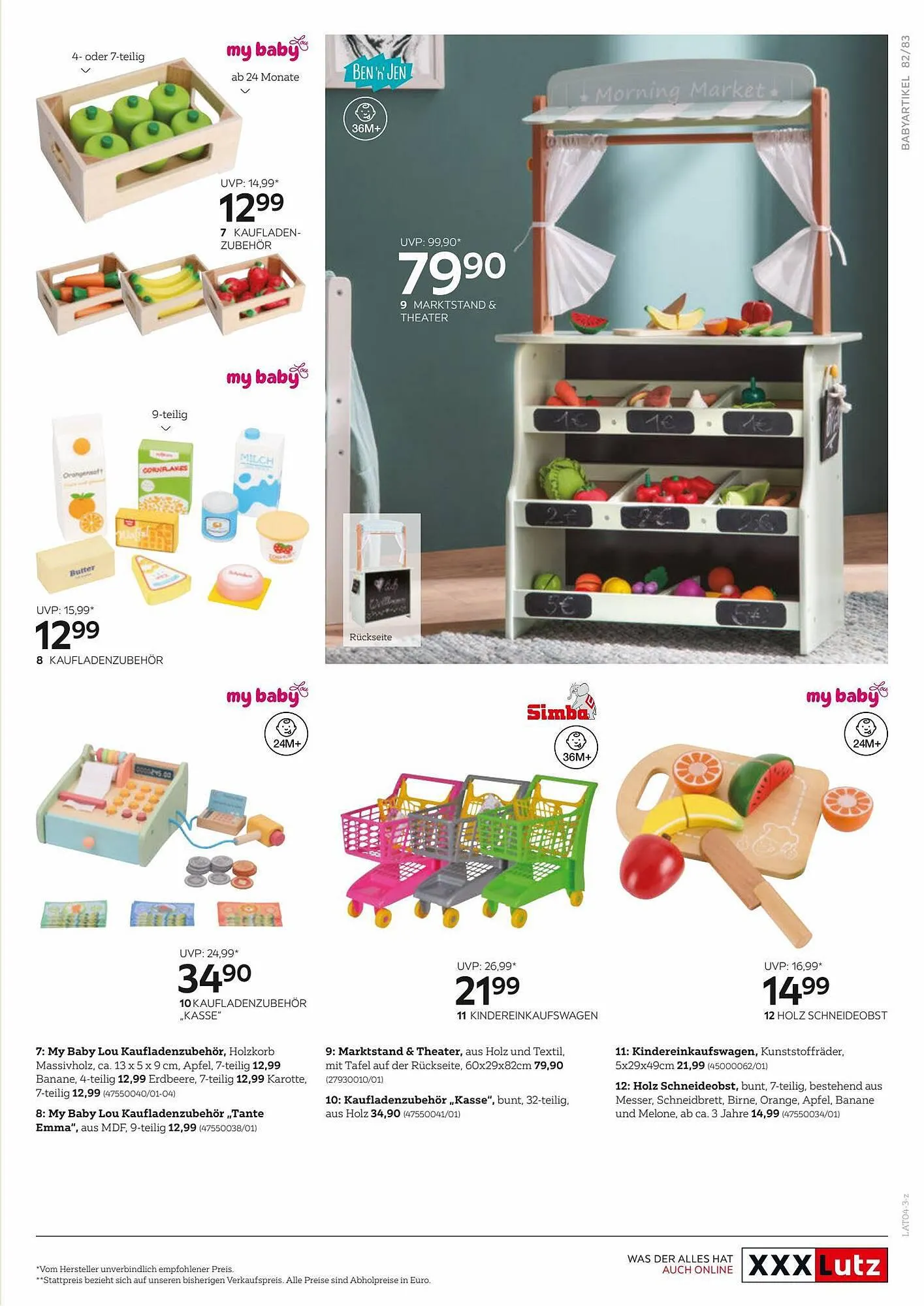 XXXLutz Flugblatt von 6. Juli bis 31. Dezember 2023 - Flugblätt seite  83