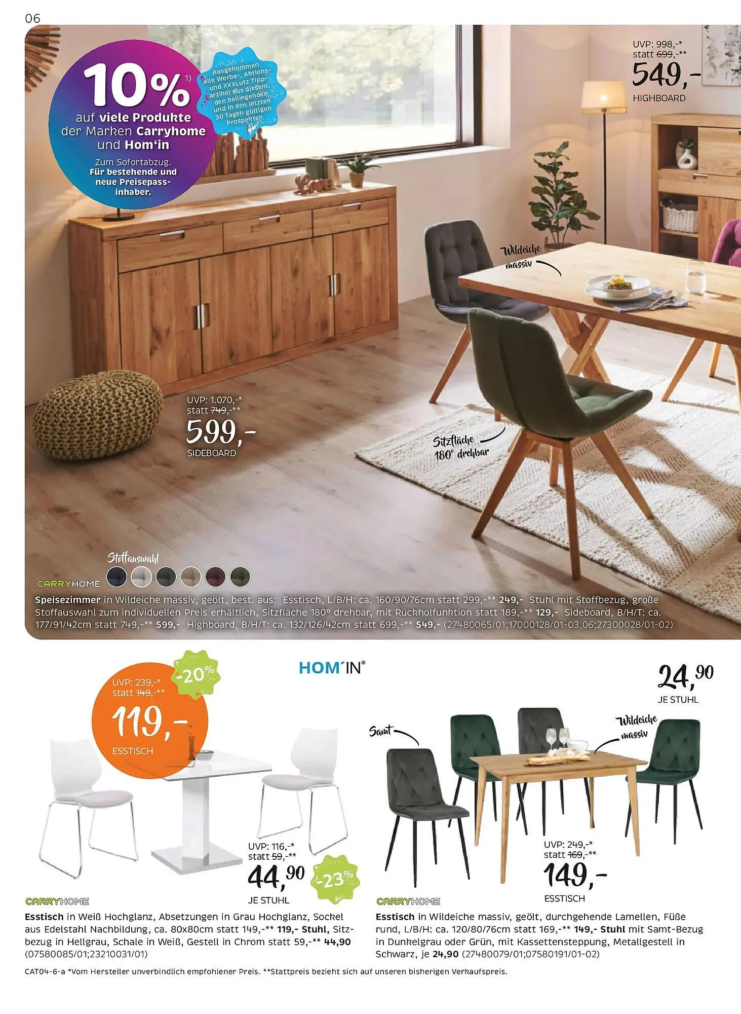 XXXLutz Prospekt von 7. April bis 21. April 2026 - Flugblätt seite  6