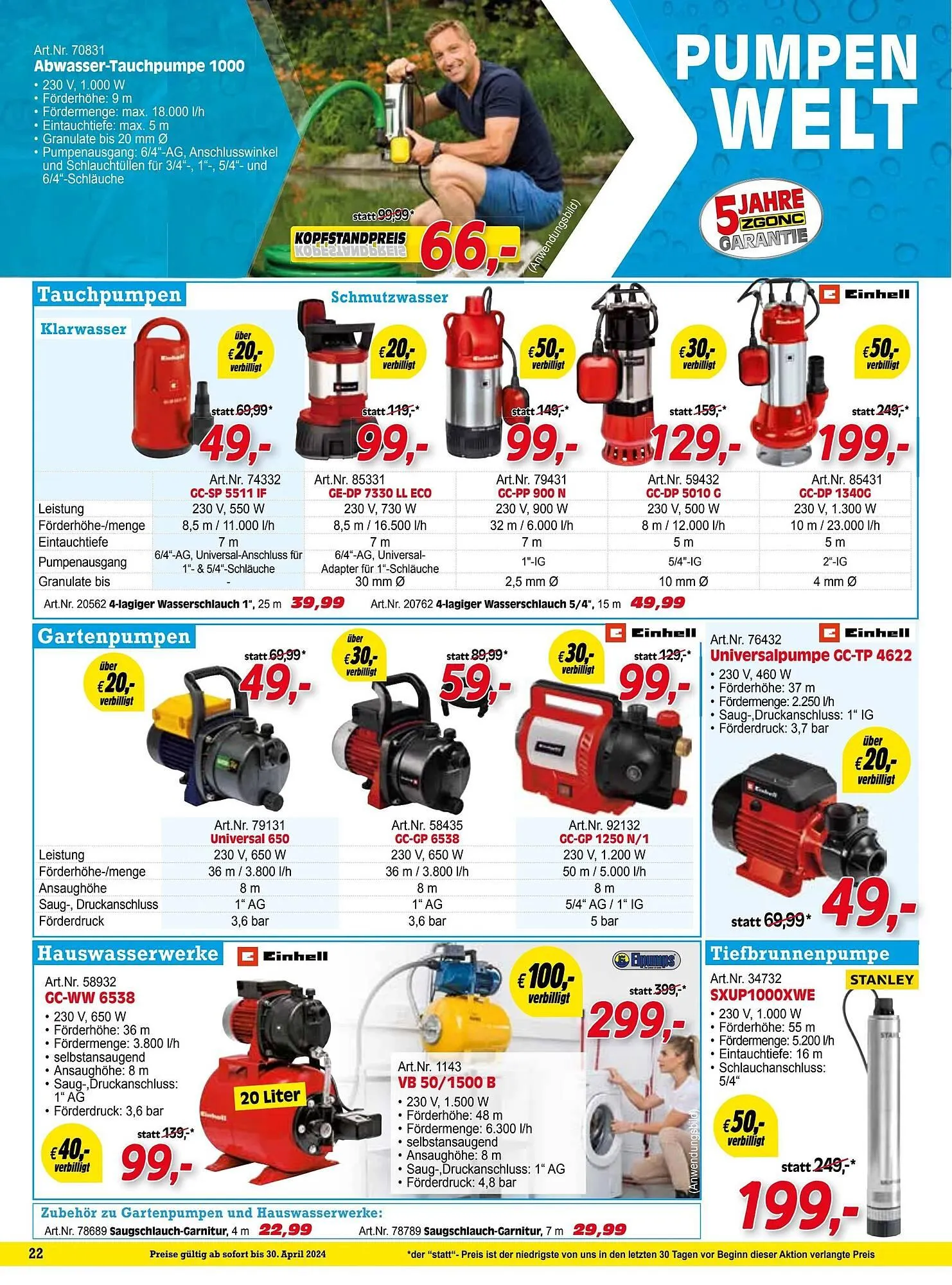 Zgonc Flugblatt von 14. April bis 30. April 2024 - Flugblätt seite  22