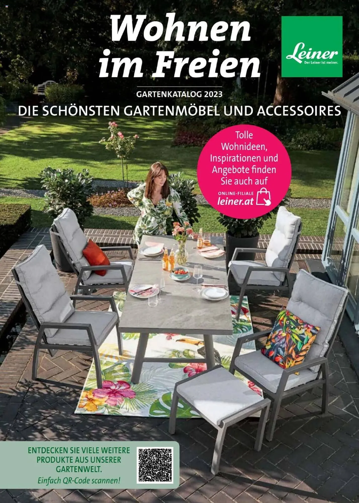 Leiner Flugblatt von 3. Februar bis 31. August 2023 - Flugblätt seite 1