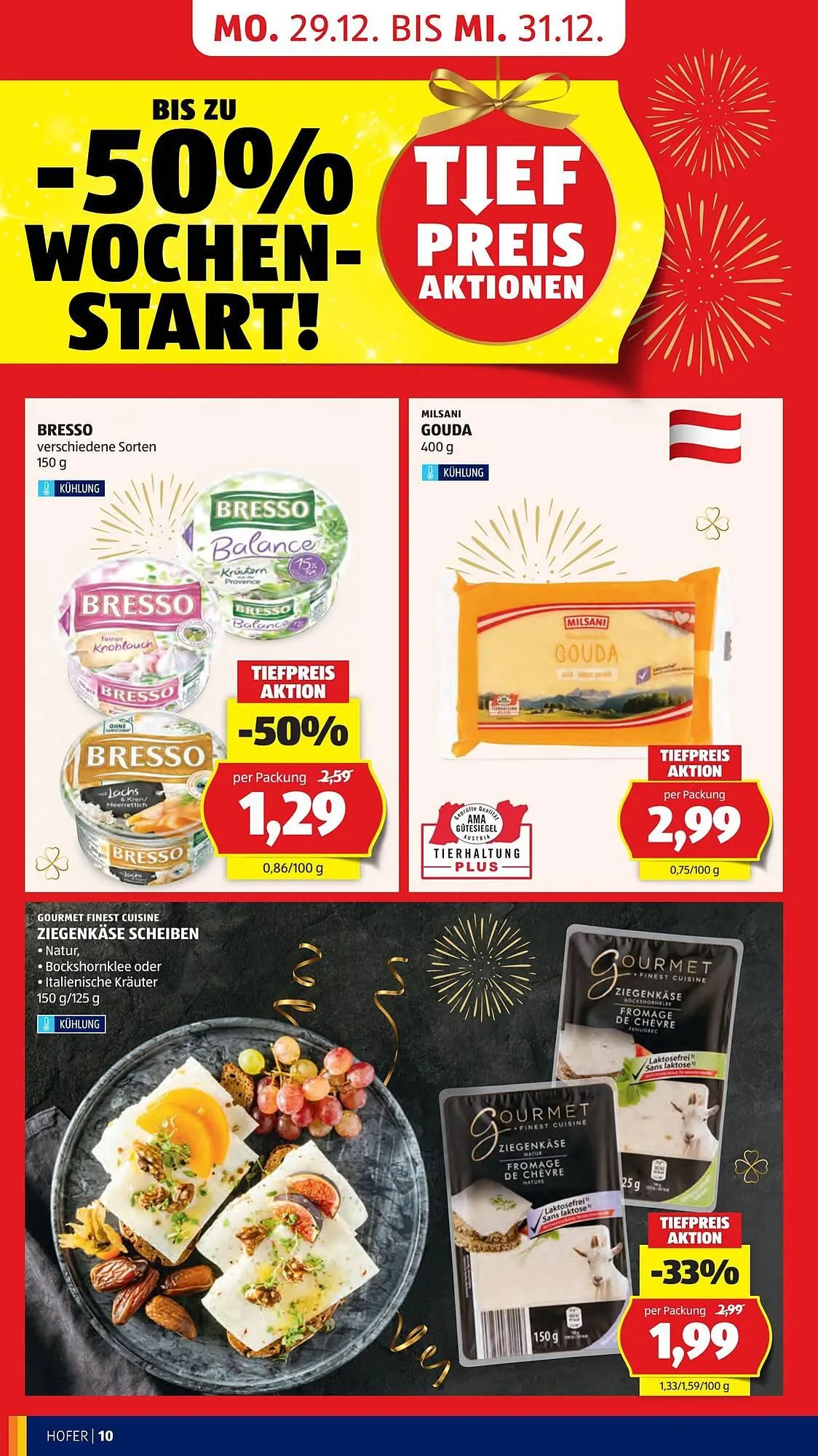 Hofer Flugblatt von 22. Dezember bis 31. Dezember 2025 - Flugblätt seite  12