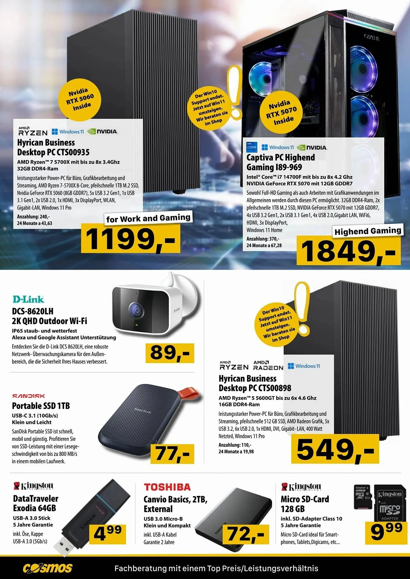 Cosmos Flugblatt von 7. Oktober bis 31. Oktober 2025 - Flugblätt seite  4
