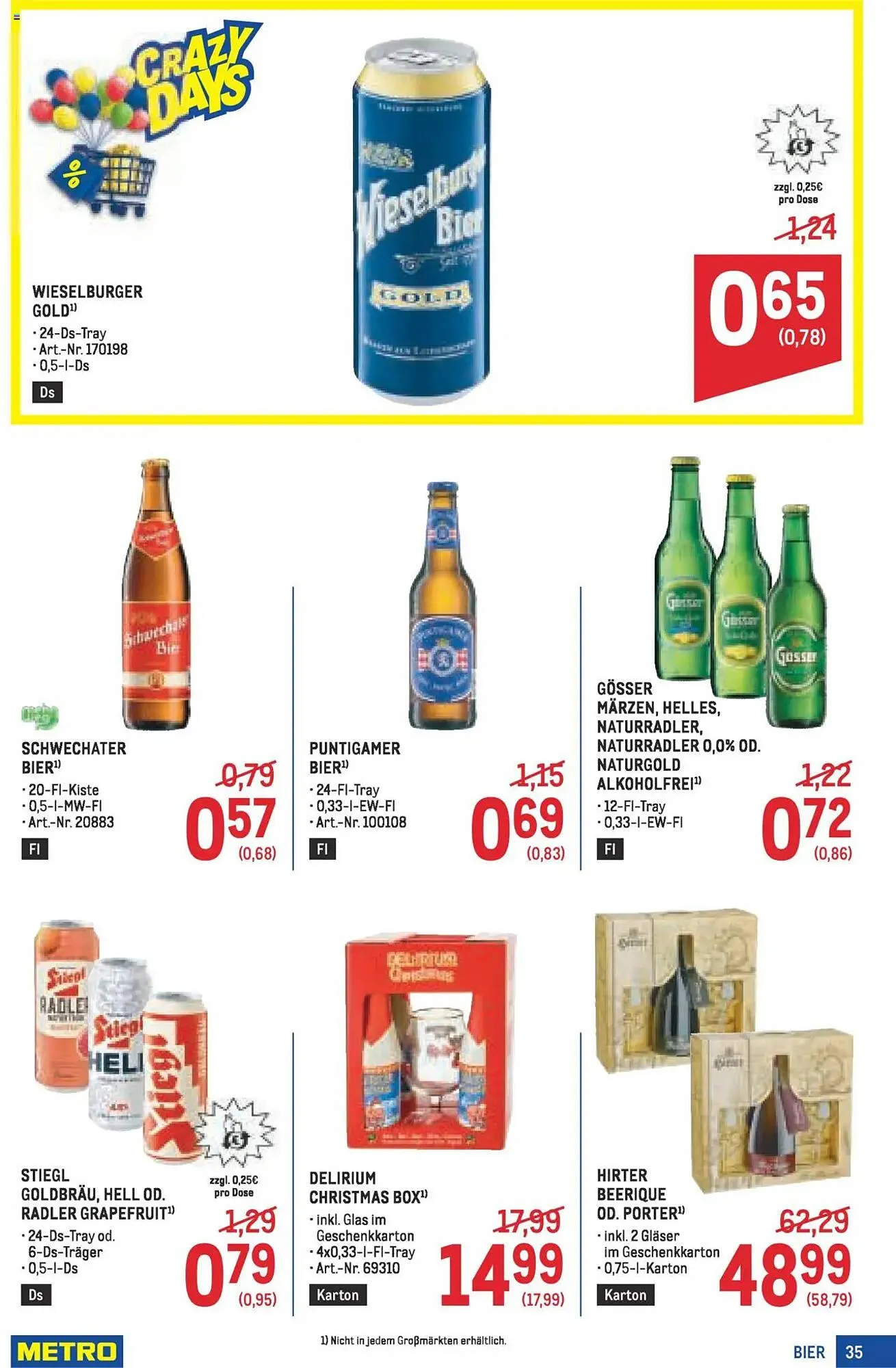 Metro Flugblatt von 16. Oktober bis 29. Oktober 2025 - Flugblätt seite 35