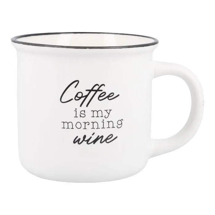 Becher Spruch, Coffee, 300 ml