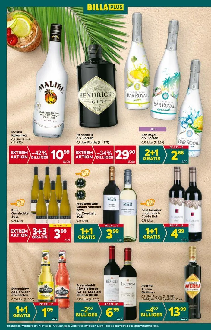 BILLA PLUS Flugblatt von 29. August bis 12. September 2024 - Flugblätt seite 14