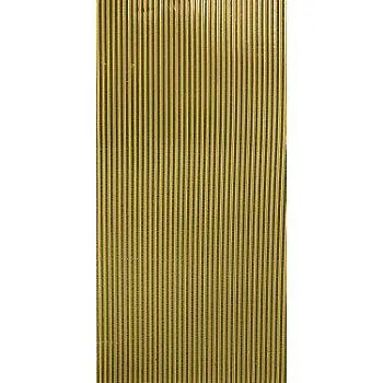 Verzierwachsstreifen halbrund, gold, 20 cm, 39 Stück