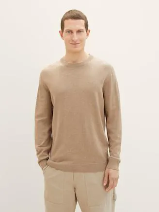 Basic Strickpullover