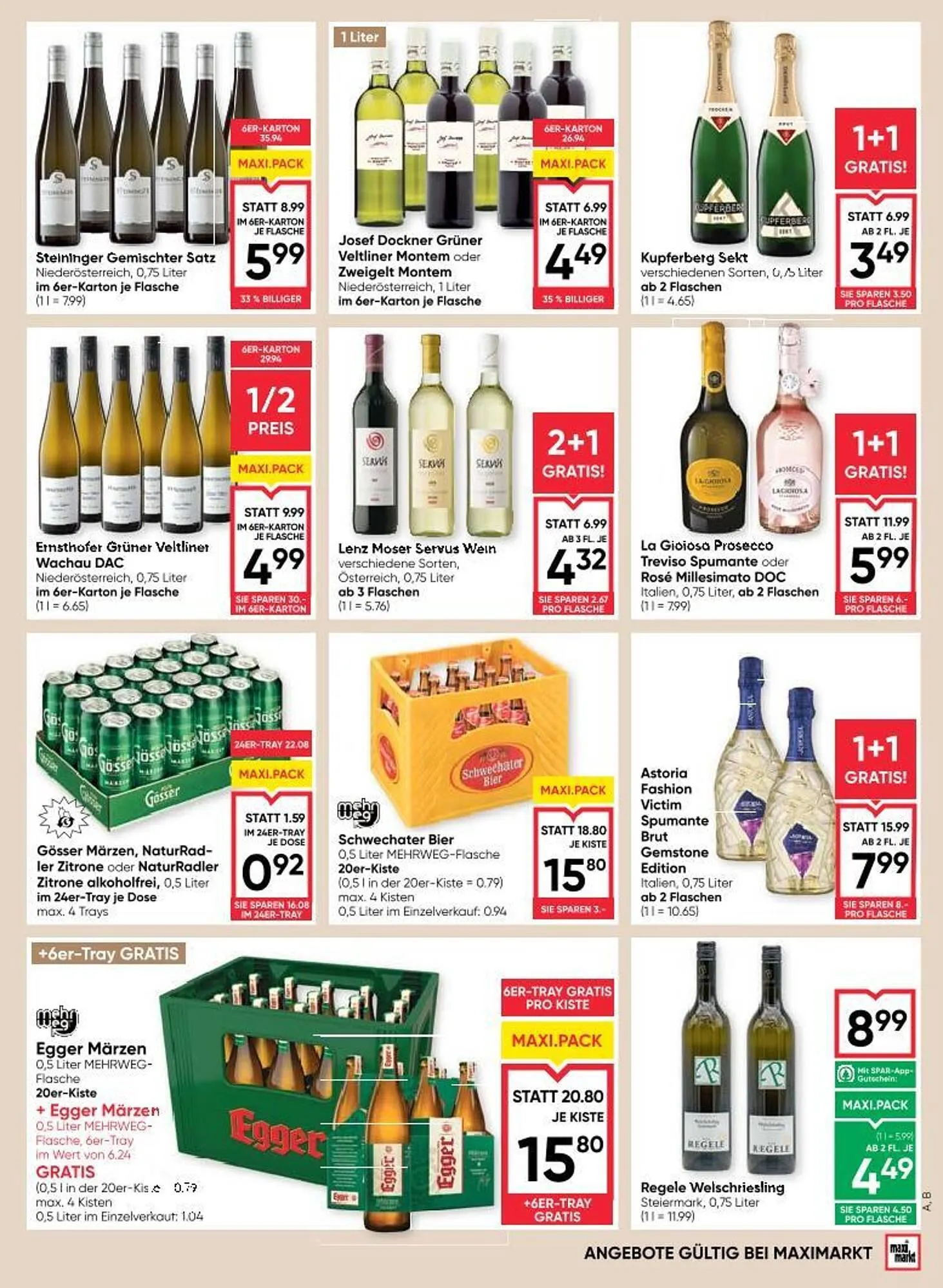 Maximarkt Flugblatt von 2. Jänner bis 7. Jänner 2026 - Flugblätt seite  15