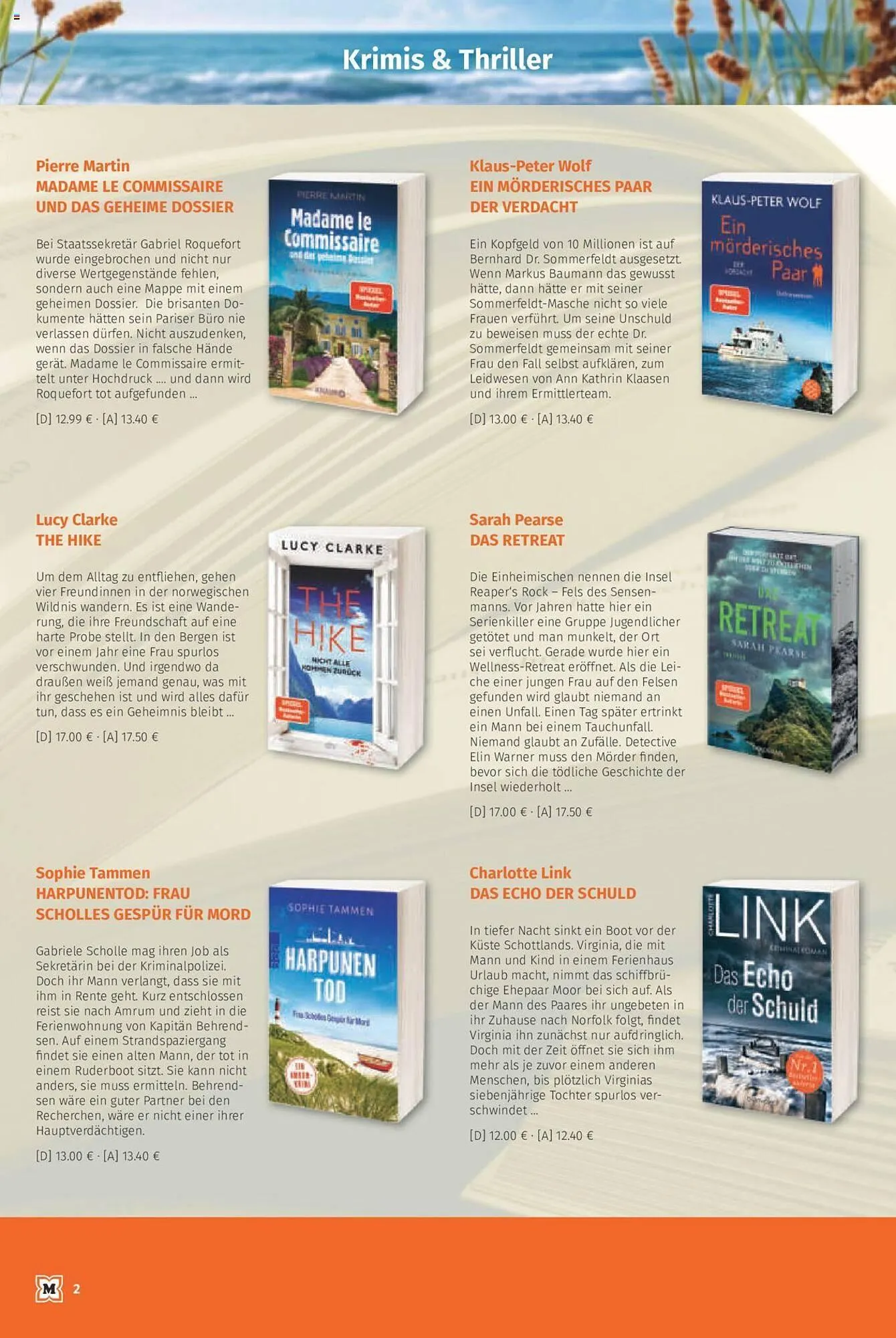 Müller Flugblatt von 1. Juli bis 19. August 2024 - Flugblätt seite  2