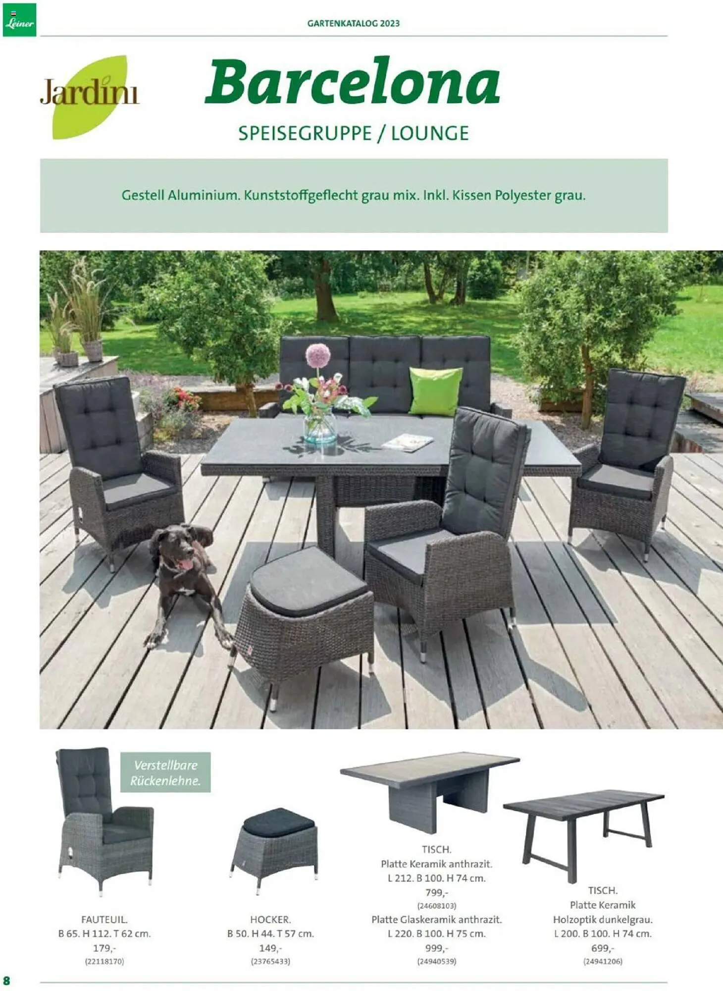 Leiner Flugblatt von 3. Februar bis 31. August 2023 - Flugblätt seite 8