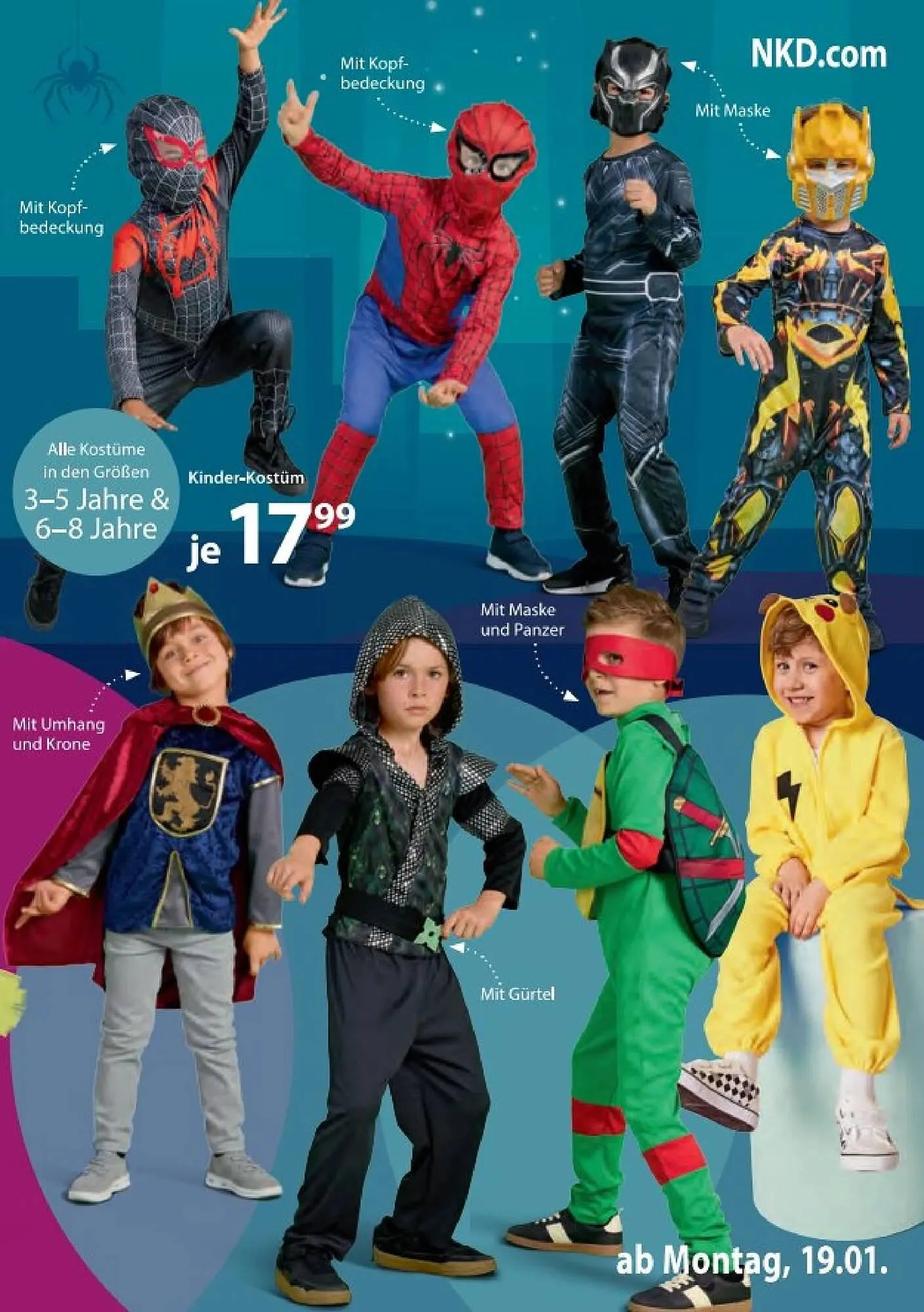 NKD Prospekt von 19. Jänner bis 1. Februar 2026 - Flugblätt seite  3