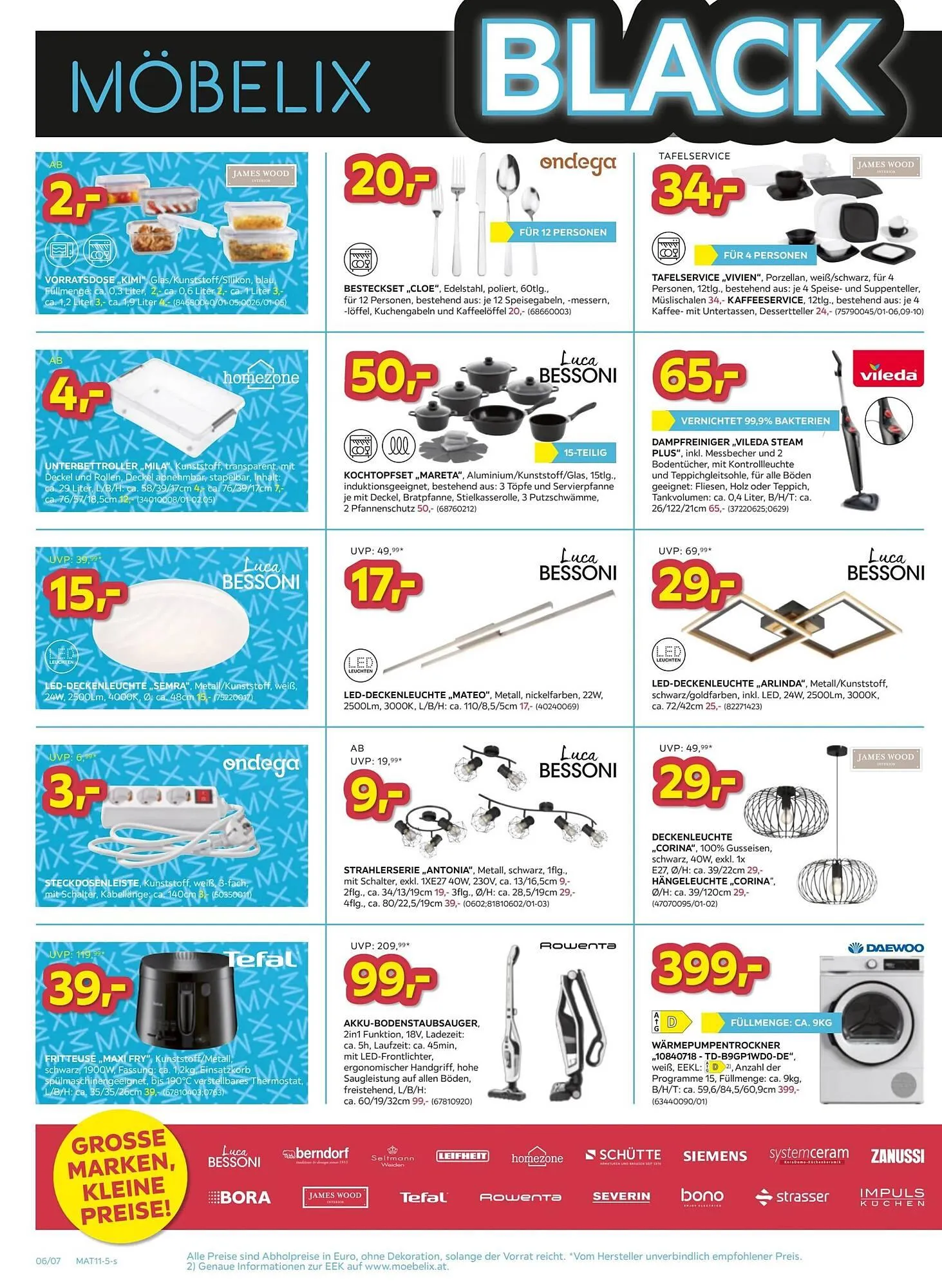 Möbelix Prospekt von 28. Oktober bis 4. November 2025 - Flugblätt seite 6