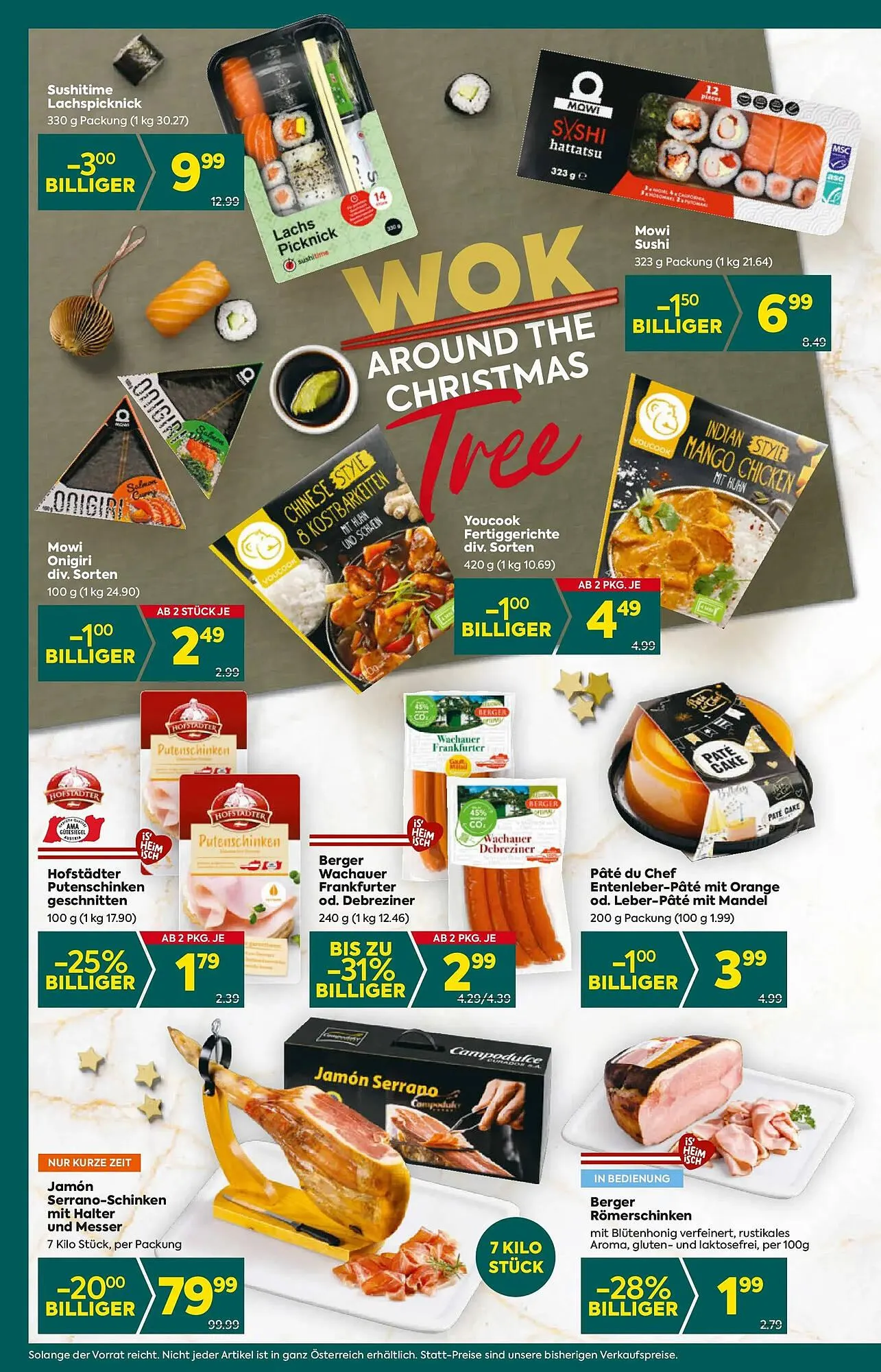 Billa Flugblatt von 4. Dezember bis 10. Dezember 2025 - Flugblätt seite  14