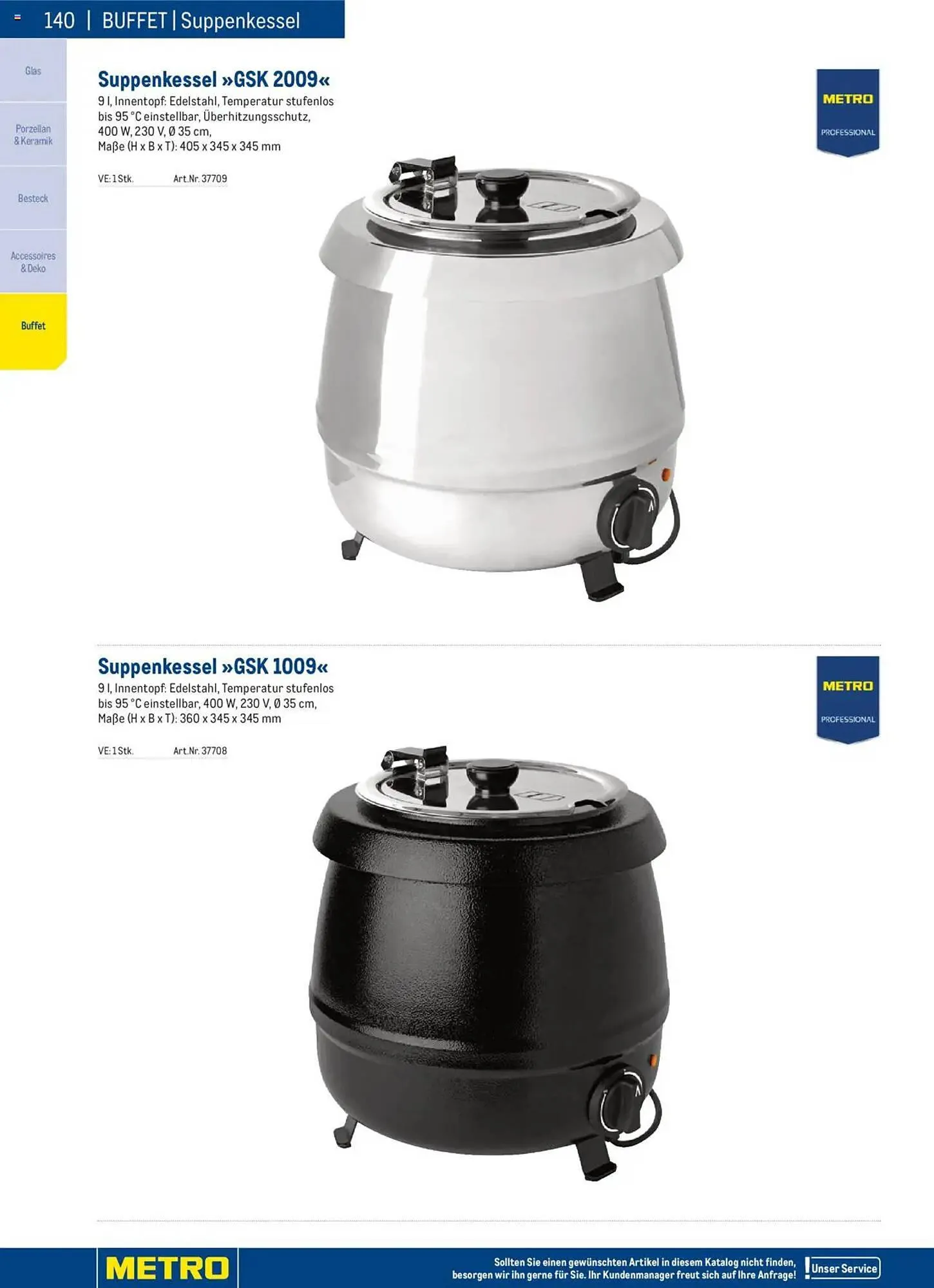Metro Flugblatt von 2. Dezember bis 31. Dezember 2025 - Flugblätt seite  140
