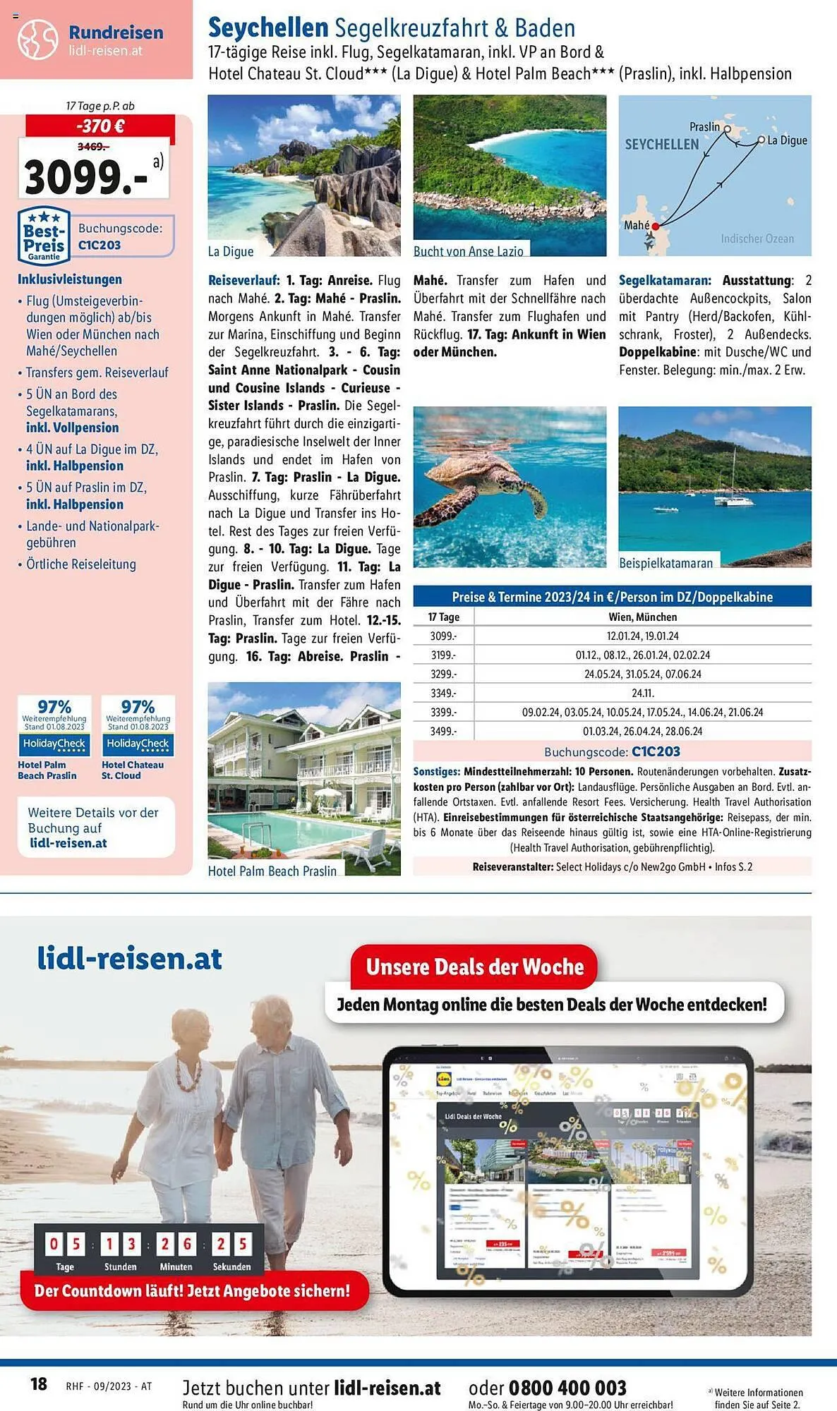 Lidl Flugblatt von 30. August bis 30. September 2023 - Flugblätt seite 18