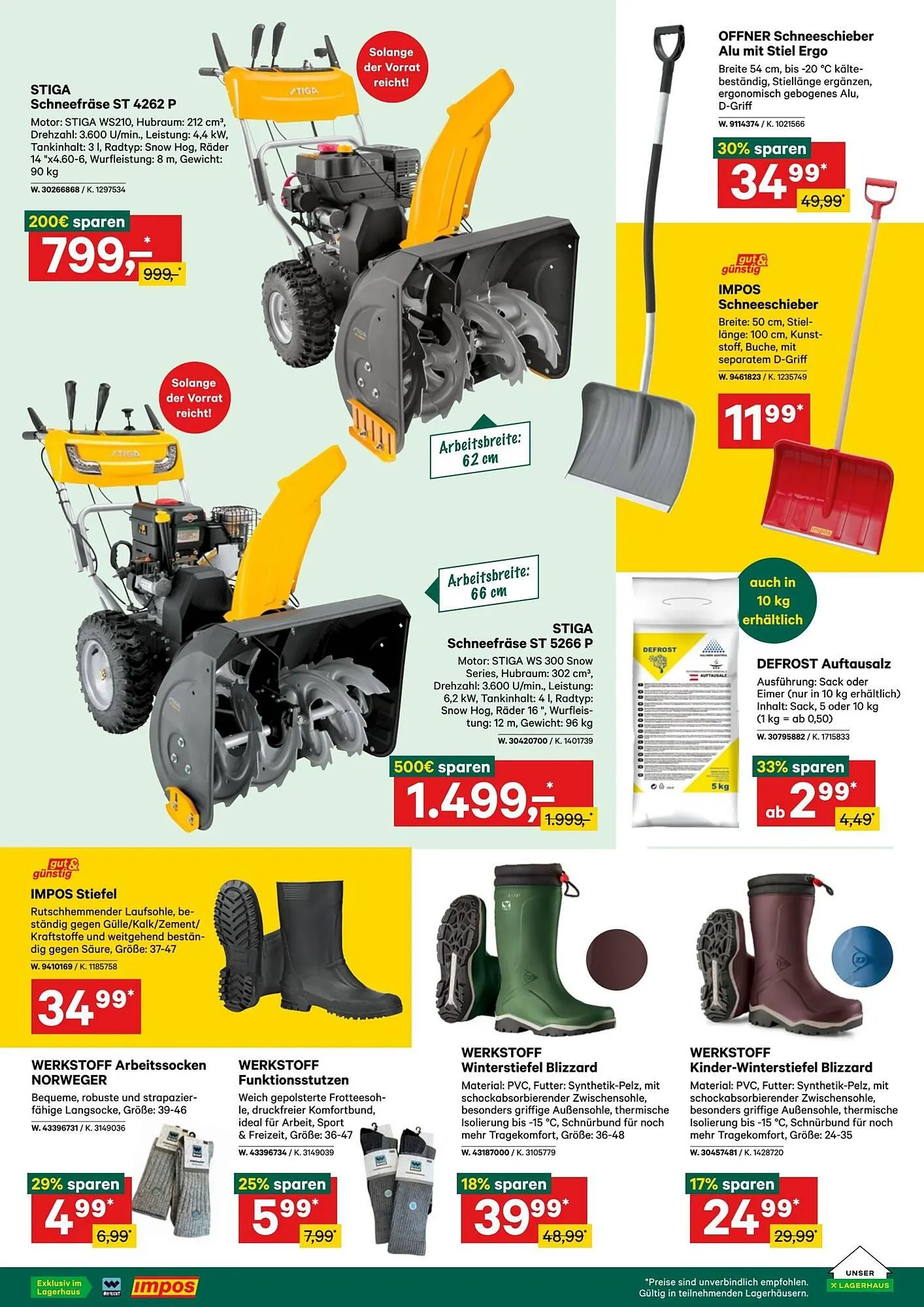 Lagerhaus Flugblatt von 3. November bis 16. November 2025 - Flugblätt seite 3