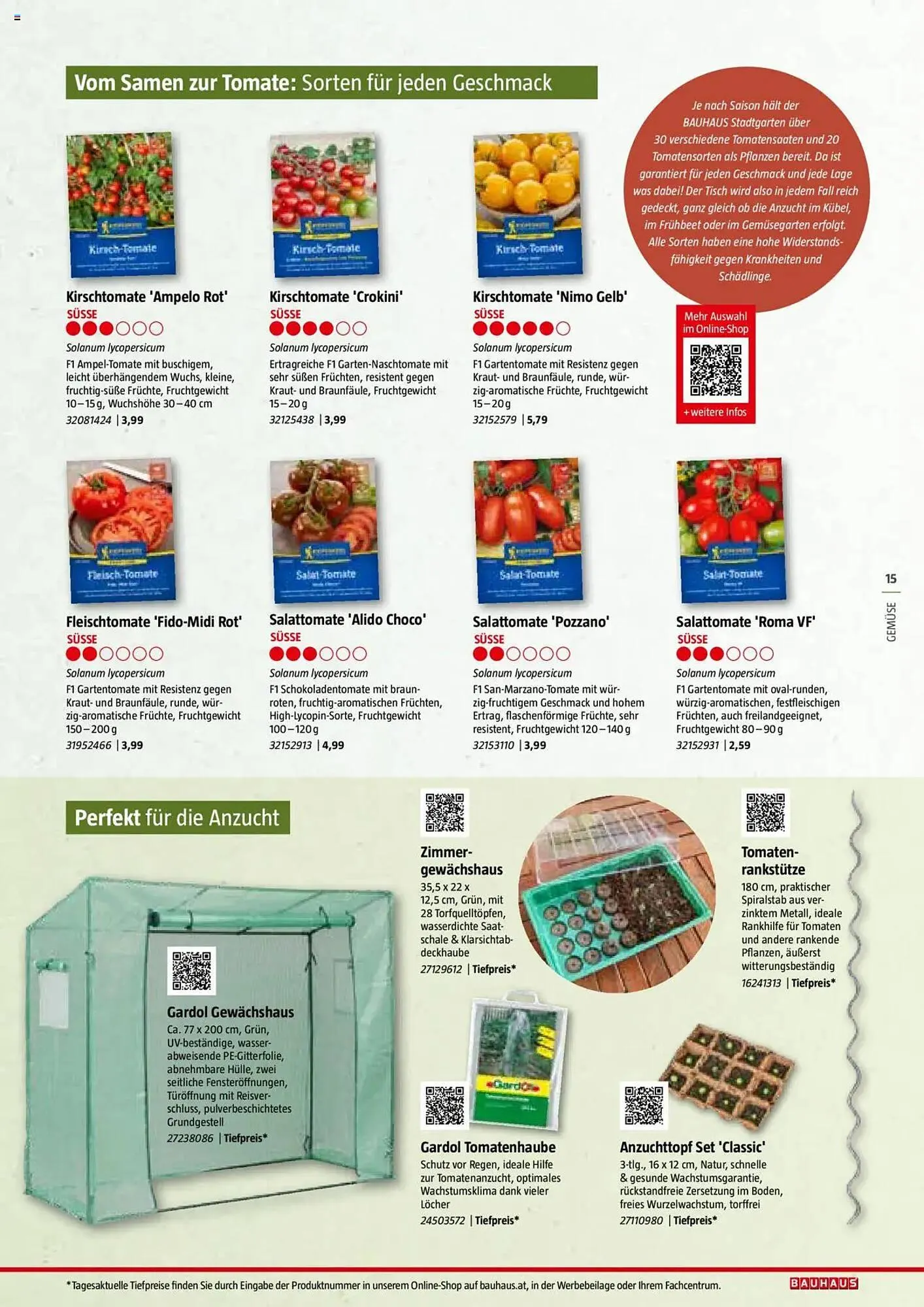 Bauhaus Flugblatt von 1. Juli bis 6. März 2026 - Flugblätt seite  15