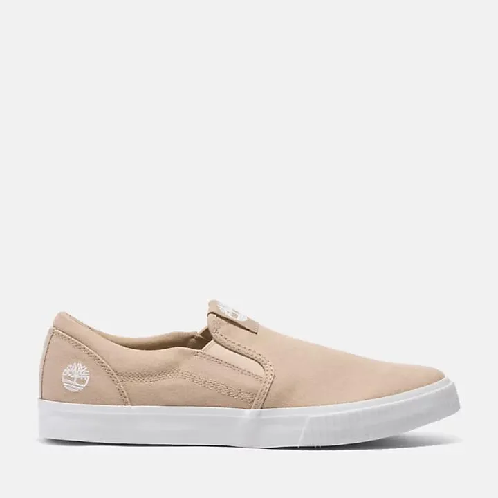 Mylo Bay Low Slip-on-Sneaker für Herren in Beige